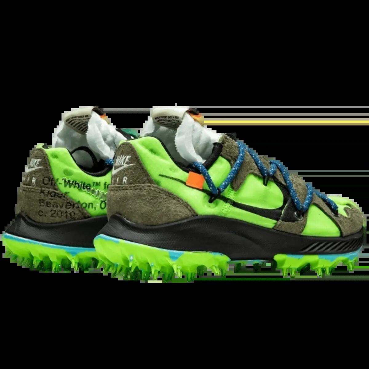 Chaussures Off-White Zoom Terra Kiger 5 Volt 3/4