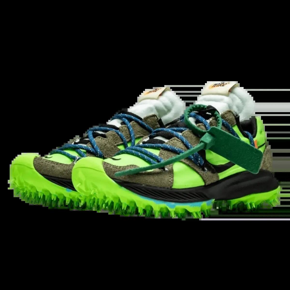 Chaussures Off-White Zoom Terra Kiger 5 Volt 2/4