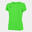 T-shirt manga curta Mulher Joma Combi verde fluorescente