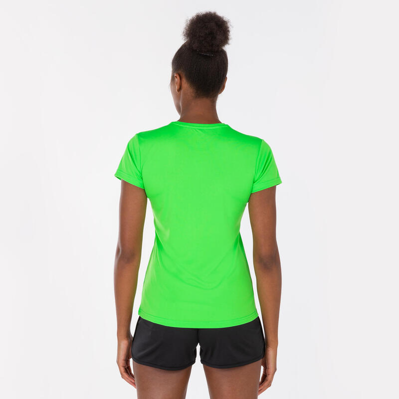 Maillot manches courtes Femme Joma Combi vert fluo