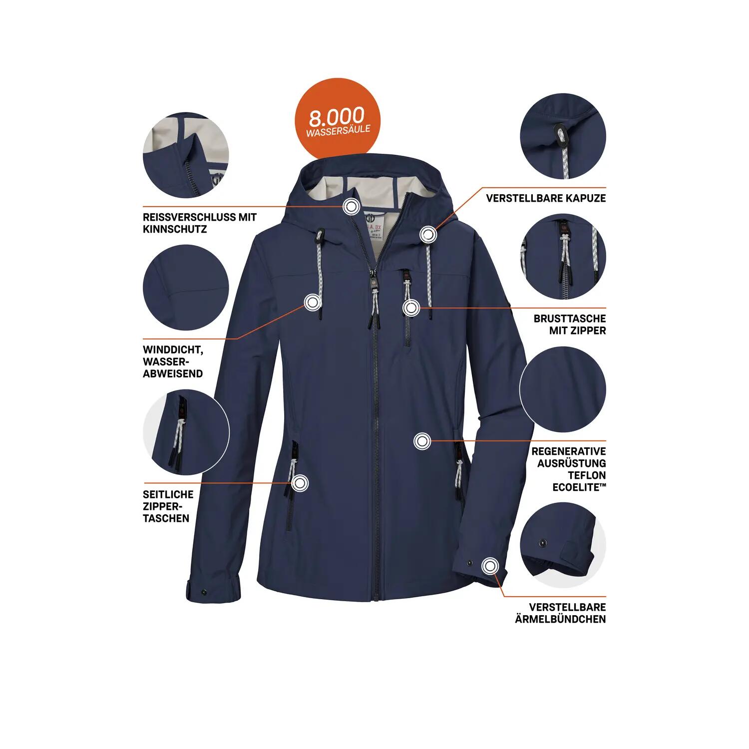 Damen Softshelljacke GS 74 5/6