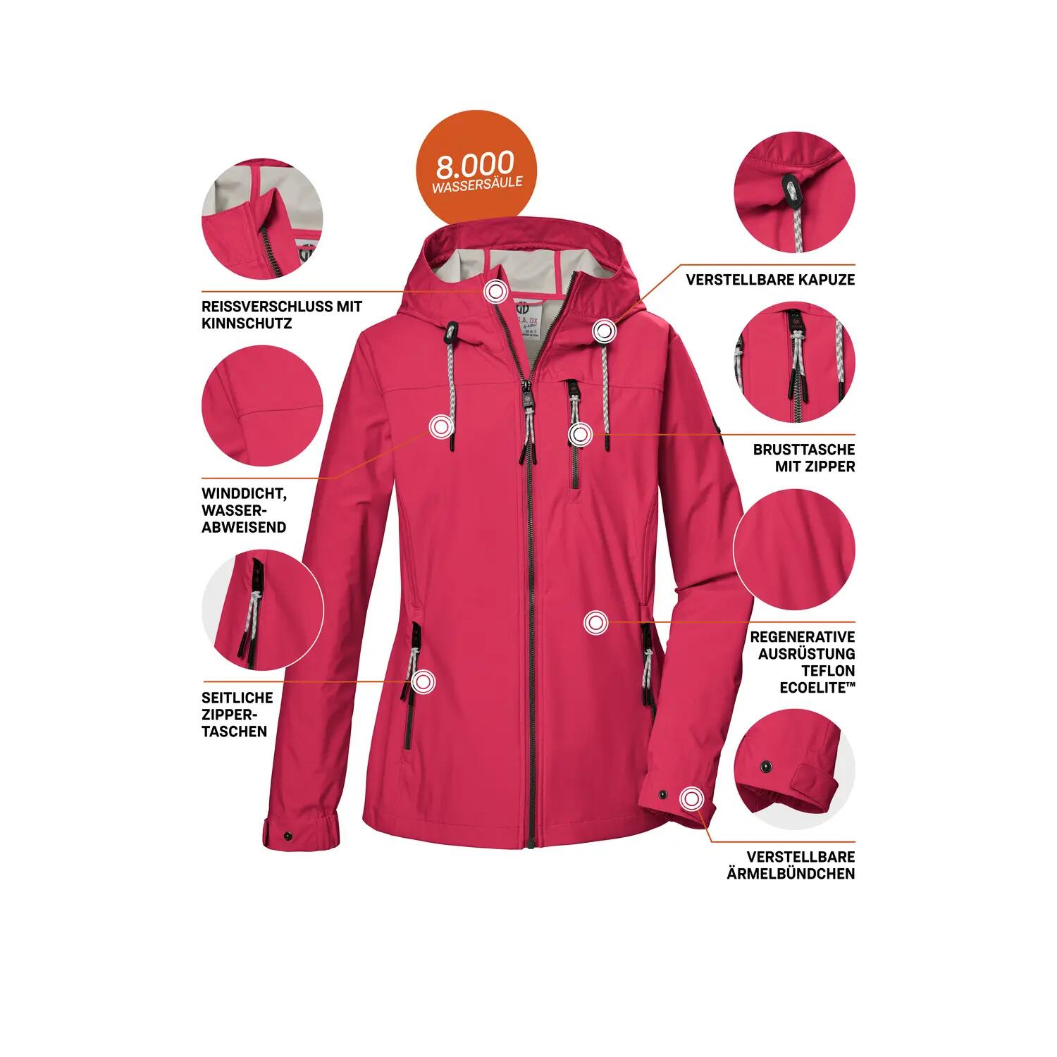 Damen Softshelljacke GS 74 5/6