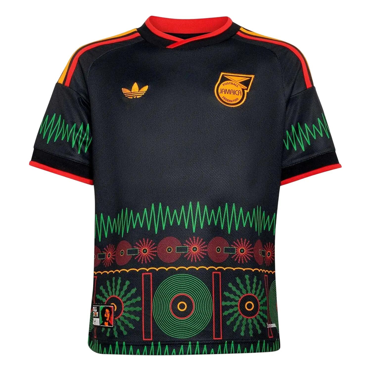 Adidas Childrens/Kids Bob Marley 2026 Jamaica Away Shirt