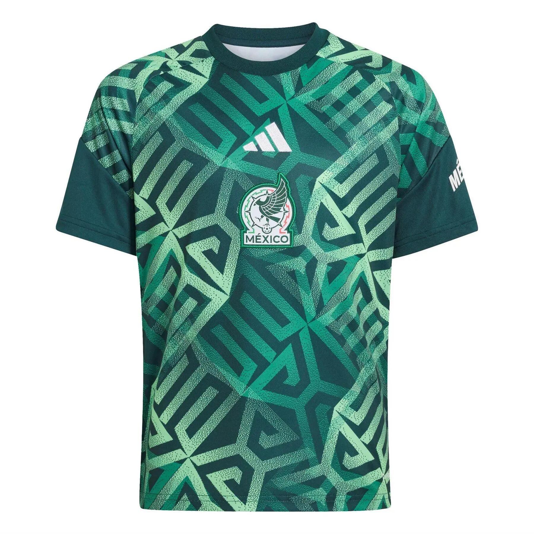Adidas Childrens/Kids 2026 Pre Match Mexico Climacool Football Jersey