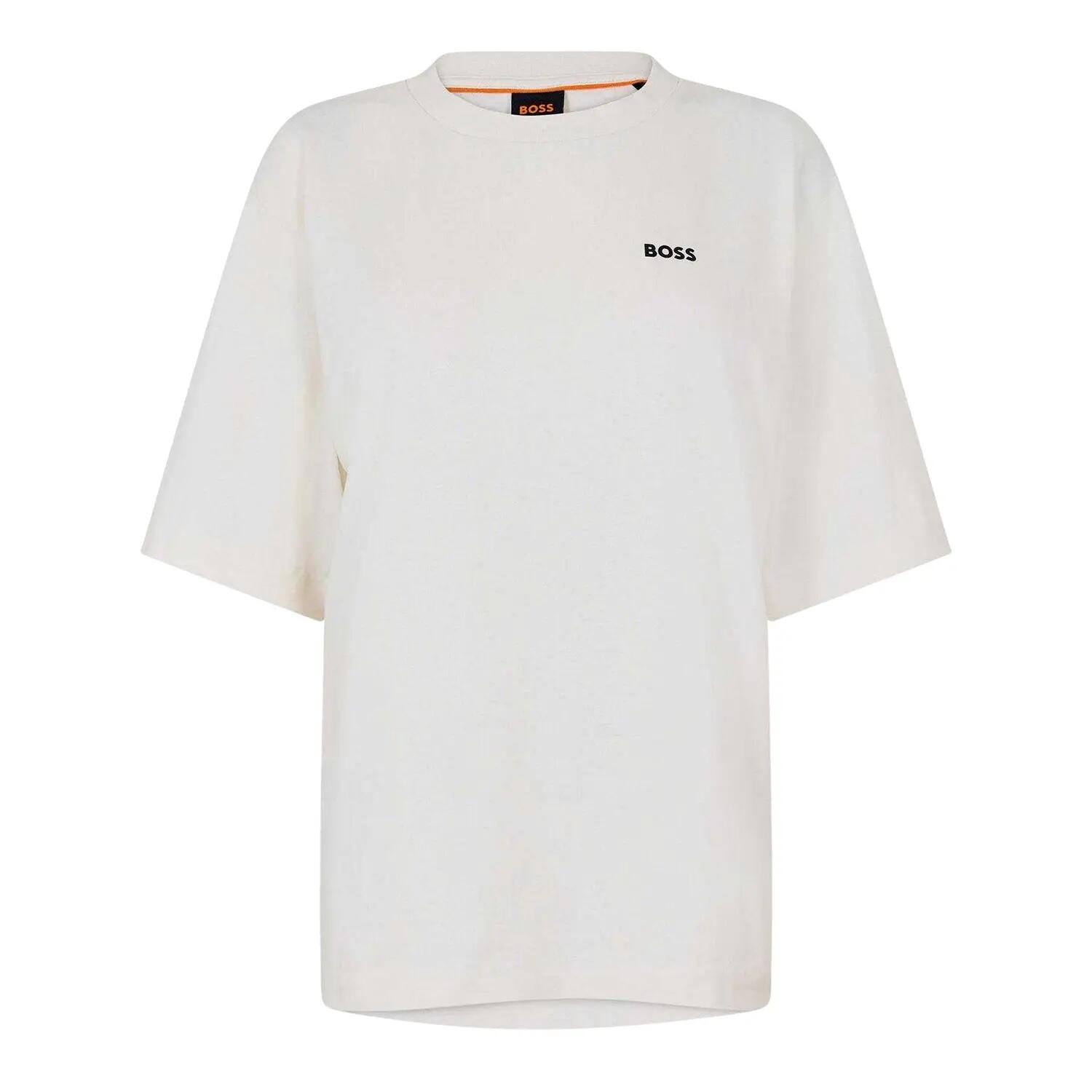 Boss Mens Embroidered Logo Regular T-Shirt