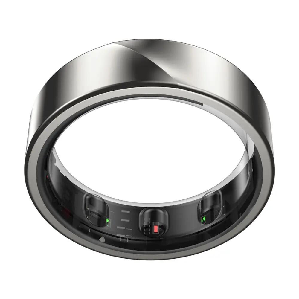 Luna Smart Ring Gen 2 Titanium Health Tracker Stardust Silver Size 07
