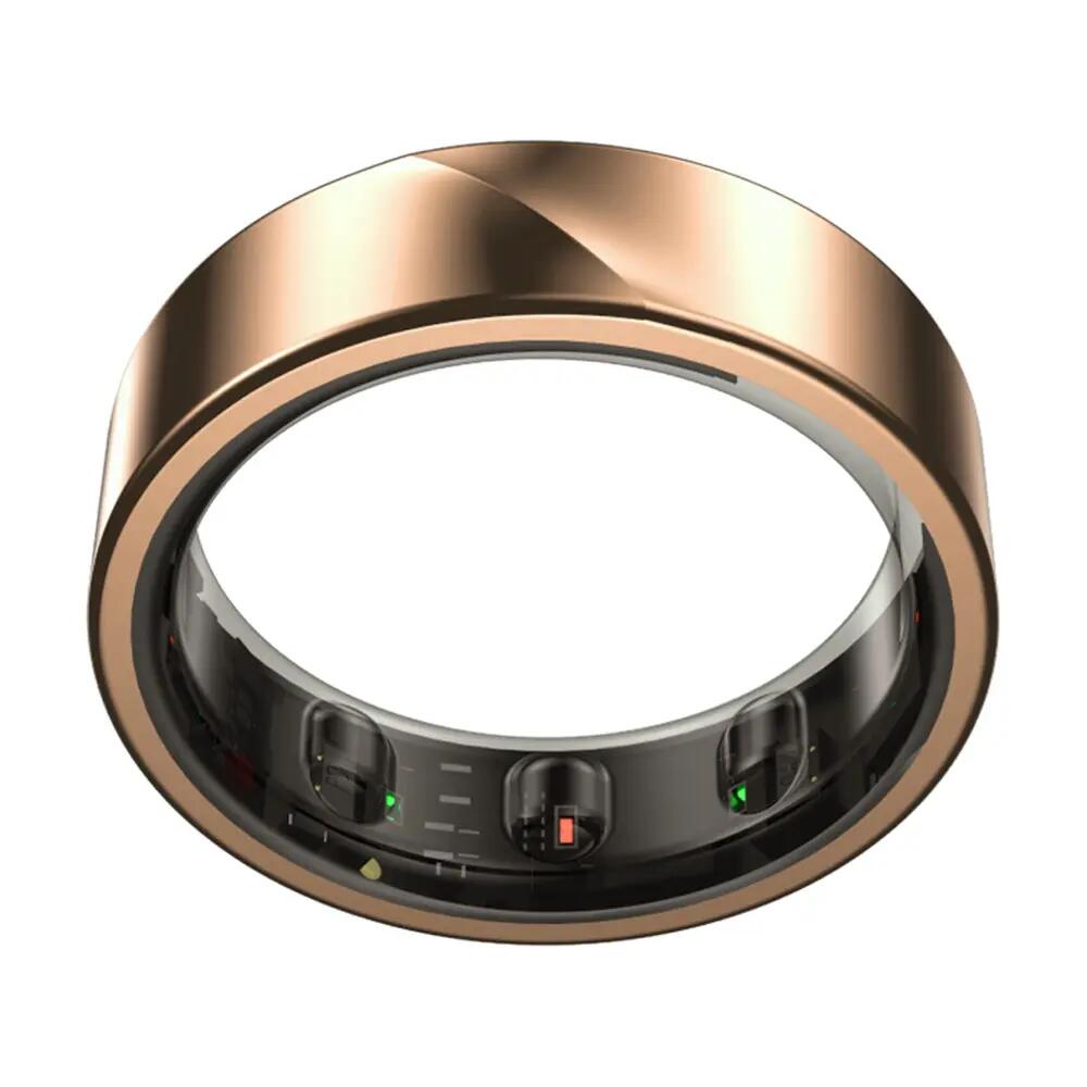 Luna Smart Ring Gen 2 Titanium Health Tracker Rose Gold Size 06