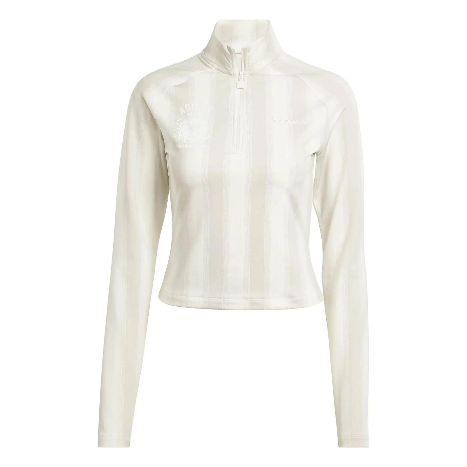 Adidas Womens/Ladies High-Neck Crop Top