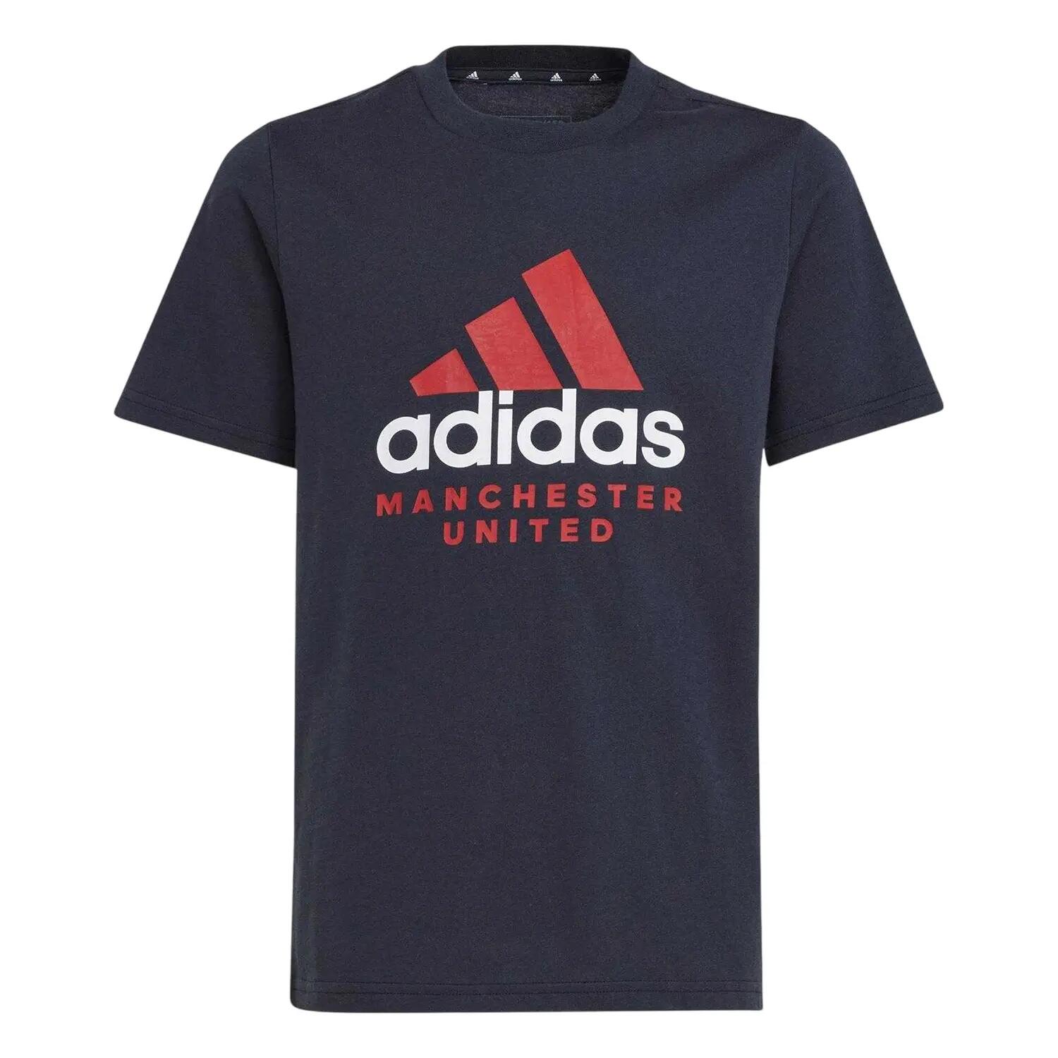 Adidas Childrens/Kids Manchester United Cotton T-Shirt