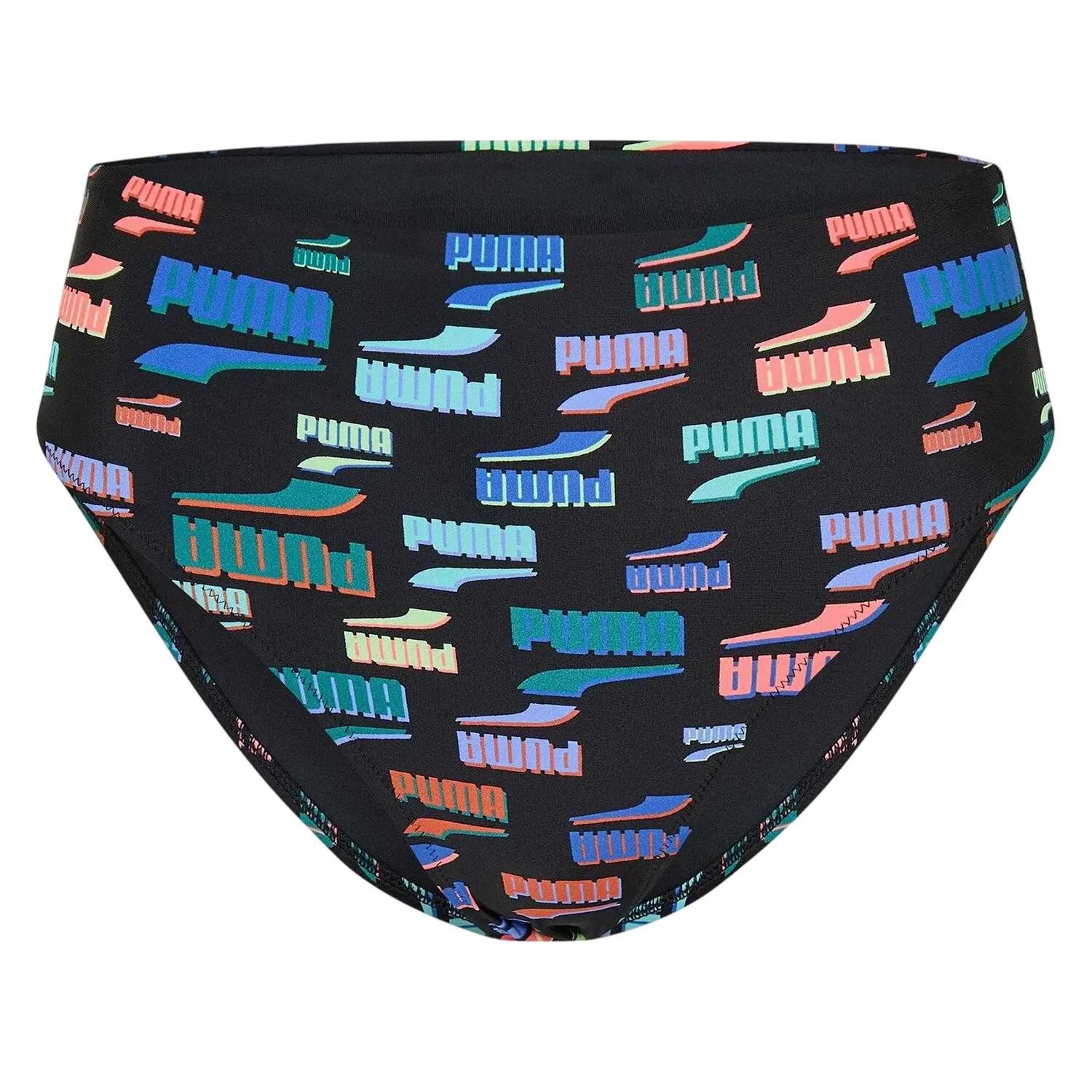 Puma Womens/Ladies All Over Logo Bikini Bottoms