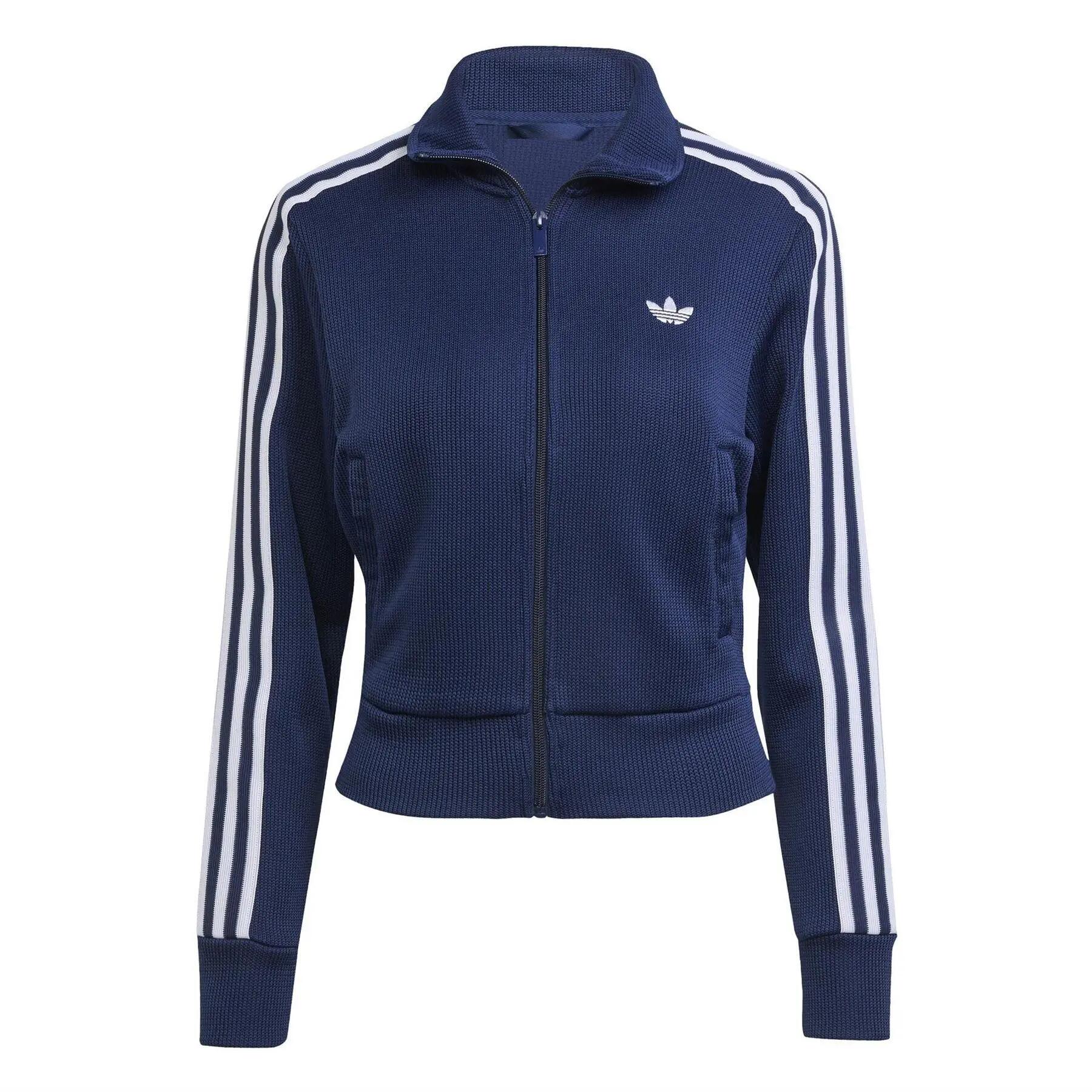 Adidas Womens/Ladies Firebird 3 Stripes Knitted Track Top