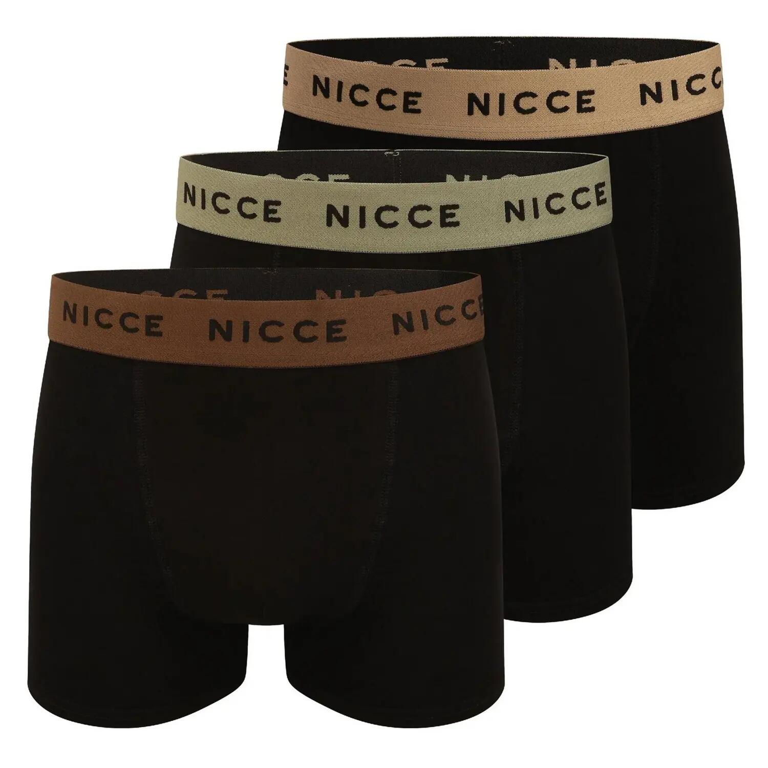 Nicce Mens Galan Boxer Shorts (Pack of 5)