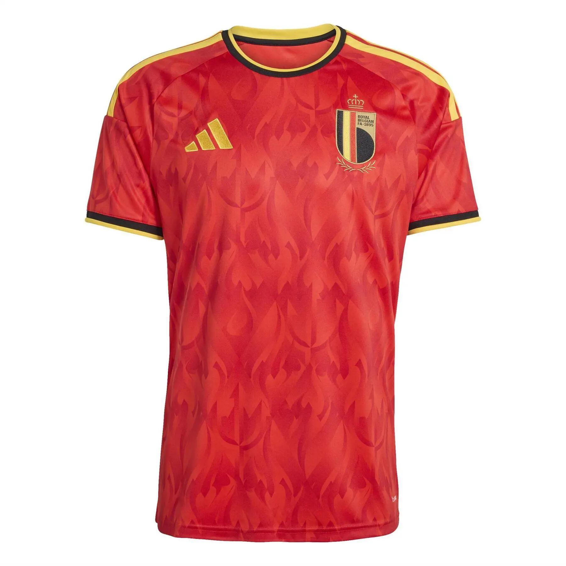 Adidas Mens World Cup Belgium Football Shirt