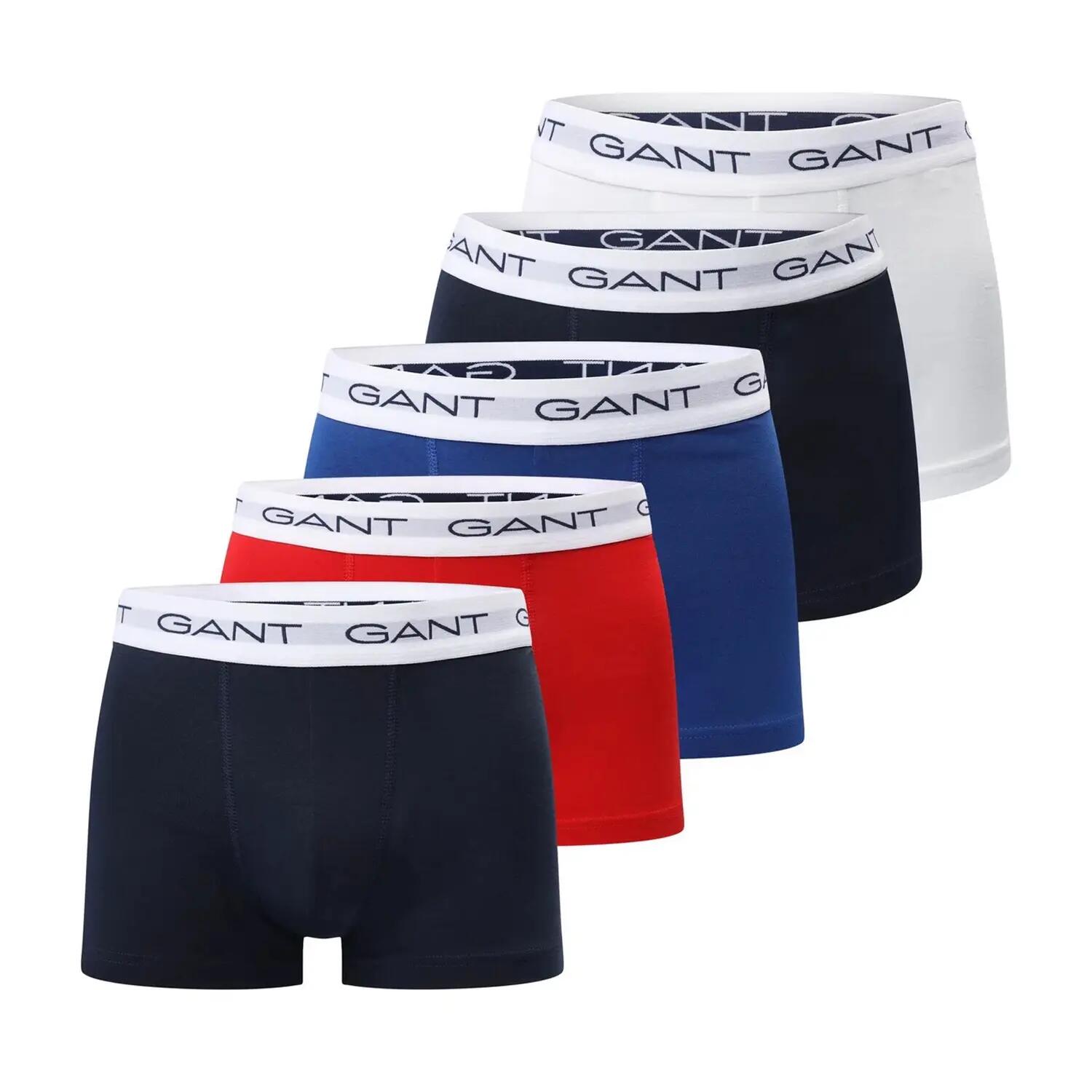 Gant Mens Boxer Briefs (Pack of 5)