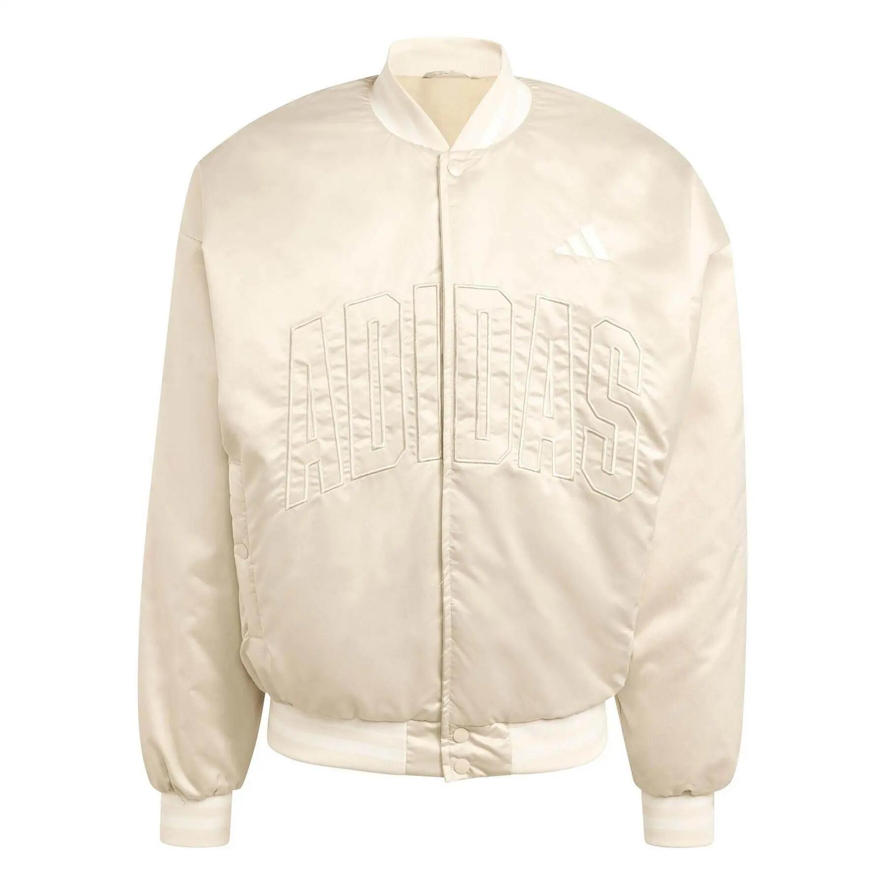 Adidas Mens Big Logo Bomber Jacket