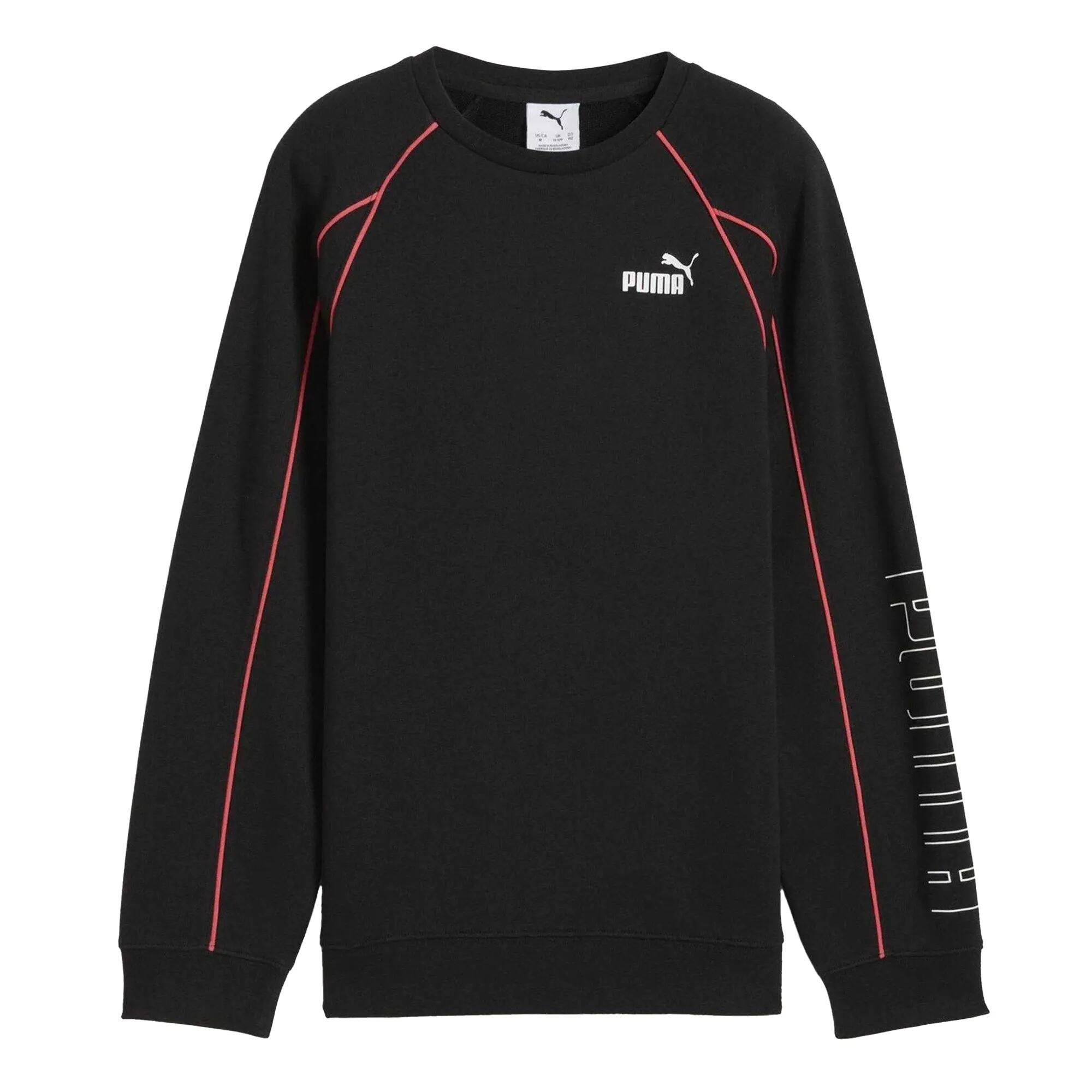 Puma Childrens/Kids Sportstyle Relaxed Fit Raglan Long-Sleeved Sweatshirt