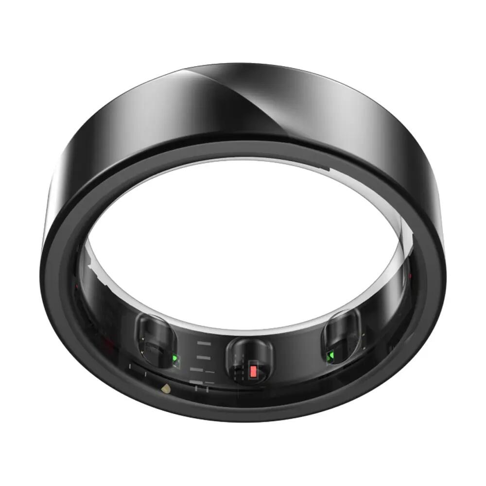 Luna Smart Ring Gen 2 Health Tracker Titanium Midnight Black Size 10