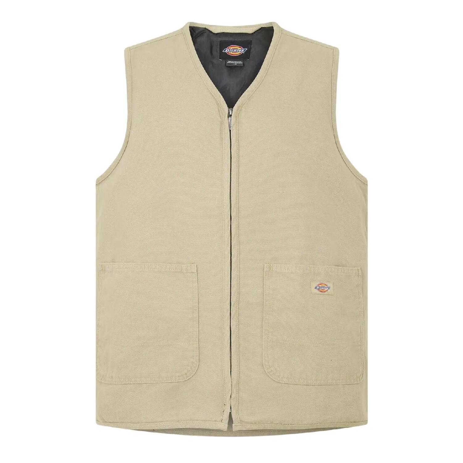 Dickies Mens Canvas Sleeveless Gilet