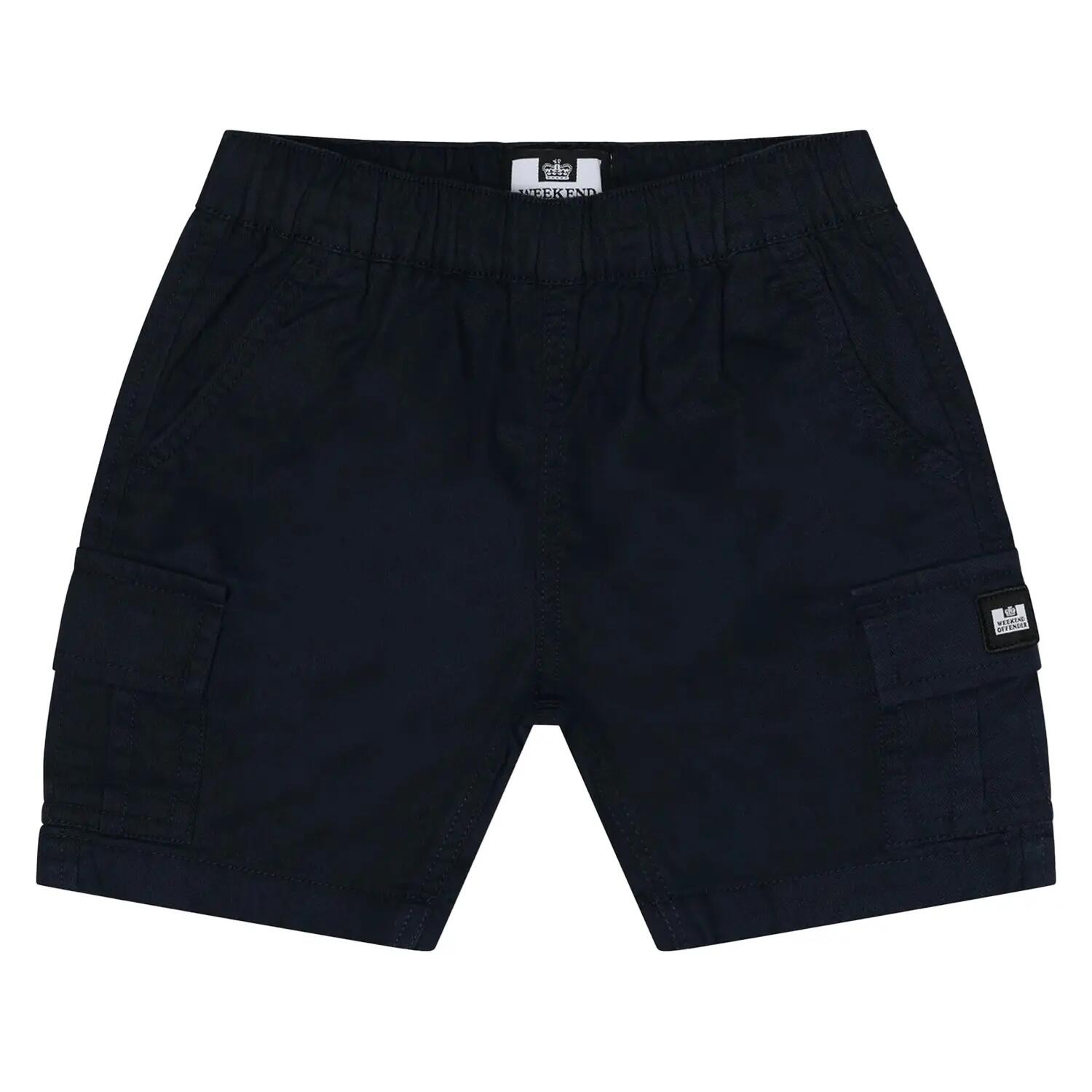 Weekend Offender Mens High Desert Elasticated Waist Cargo Shorts