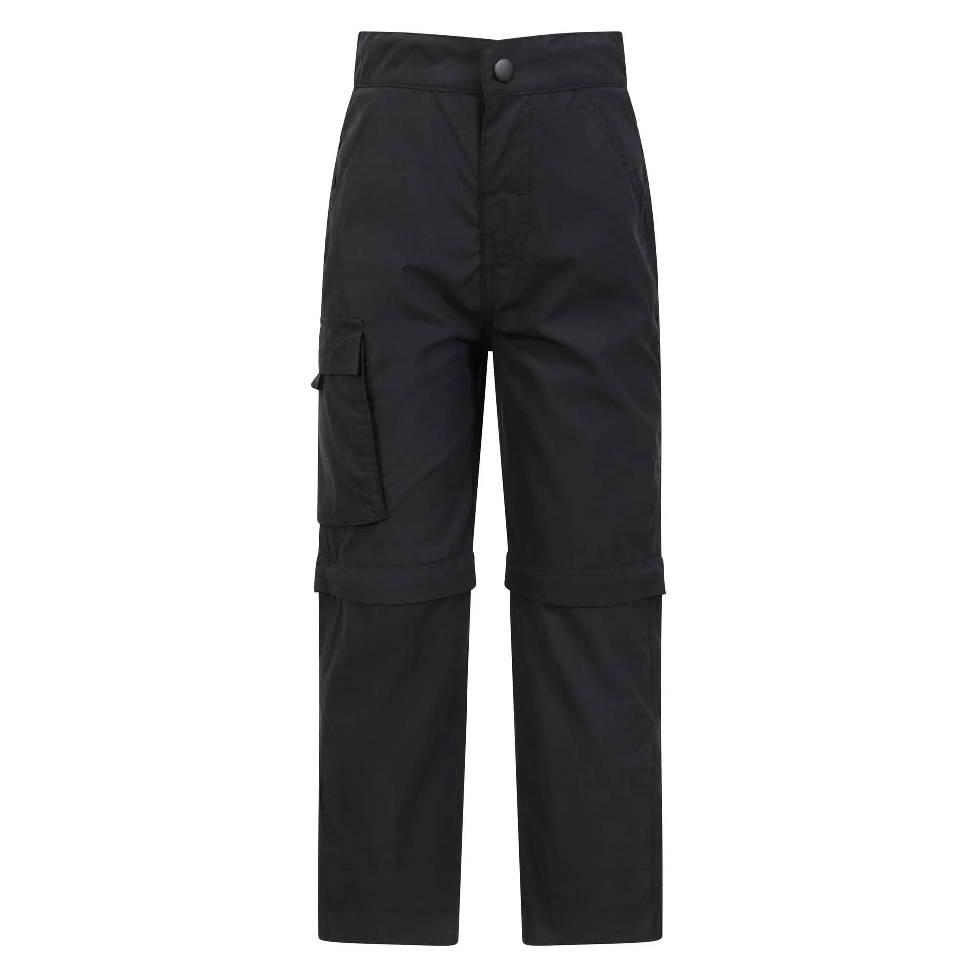 Pantalon Convertible de Randonnée Enfant Zip-Off Léger Respirant Anti-UV, Active 4/7