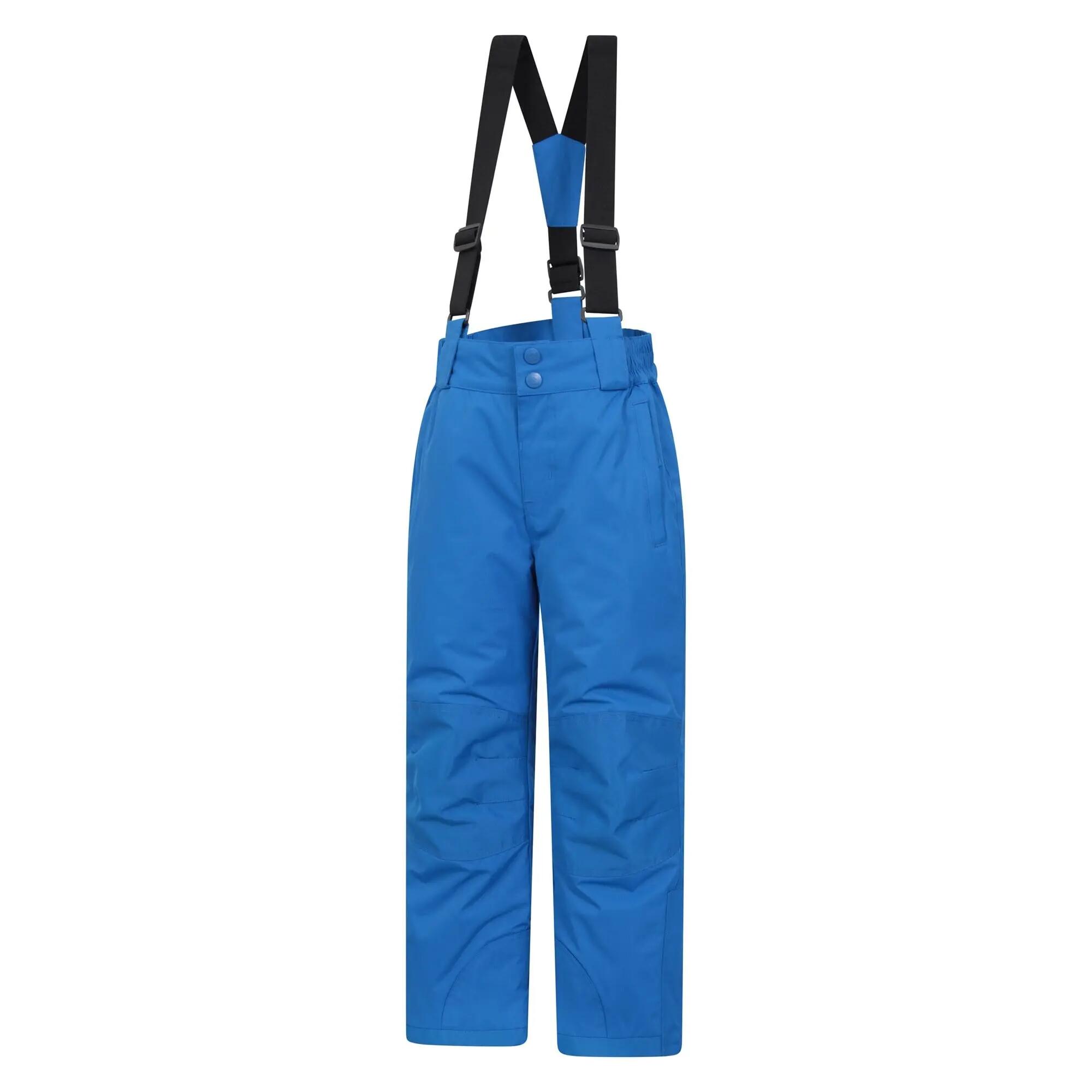 Pantalon de Ski Enfant Déperlant Genoux Renforcés Bretelles Amovibles, Raptor 7/7