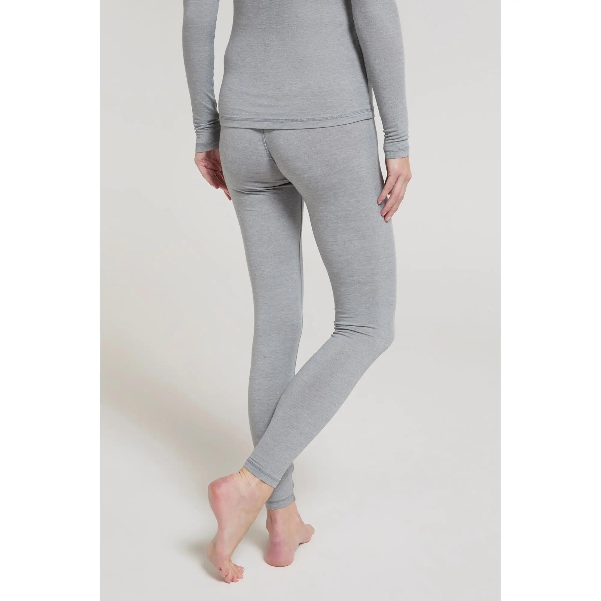 Sous-vêtement Bas Thermique de Randonnée Femme Laine Mérinos Respirant 3/7