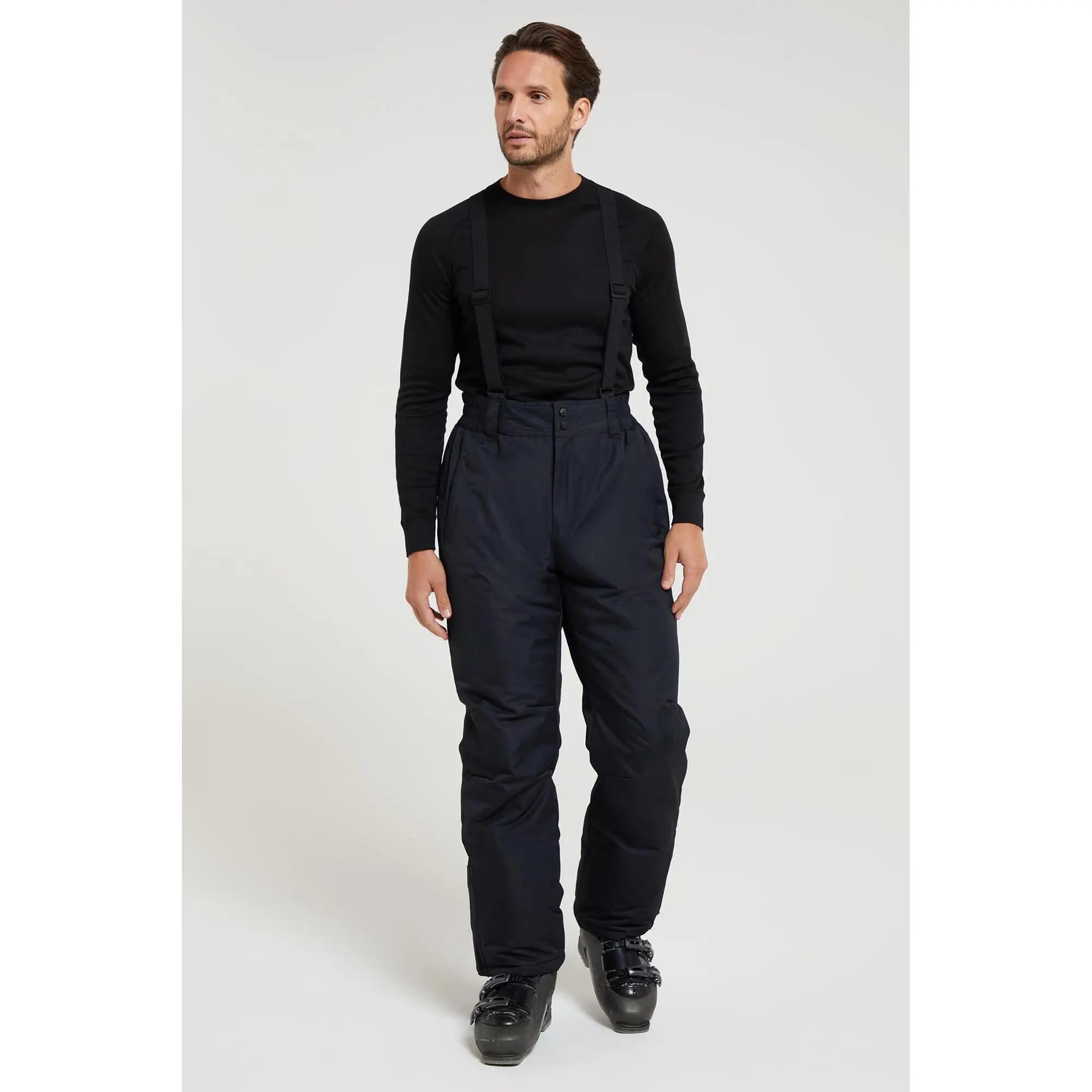 Pantalon de Ski Homme Déperlant Testé -20 °C Guêtres Pare-Neige, Dusk II 2/7