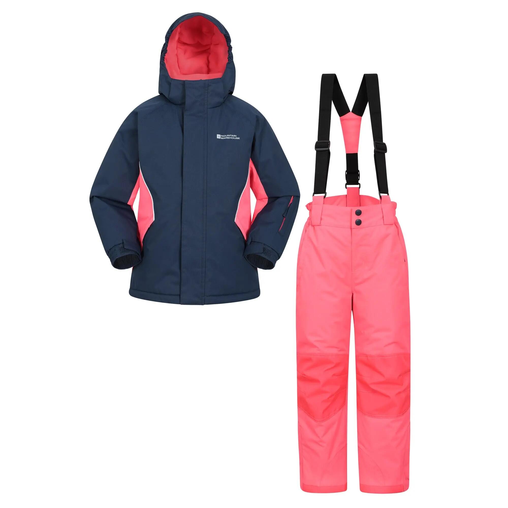 Ensemble de Ski Veste et Pantalon Enfant Déperlant Doublure Polaire 1/7