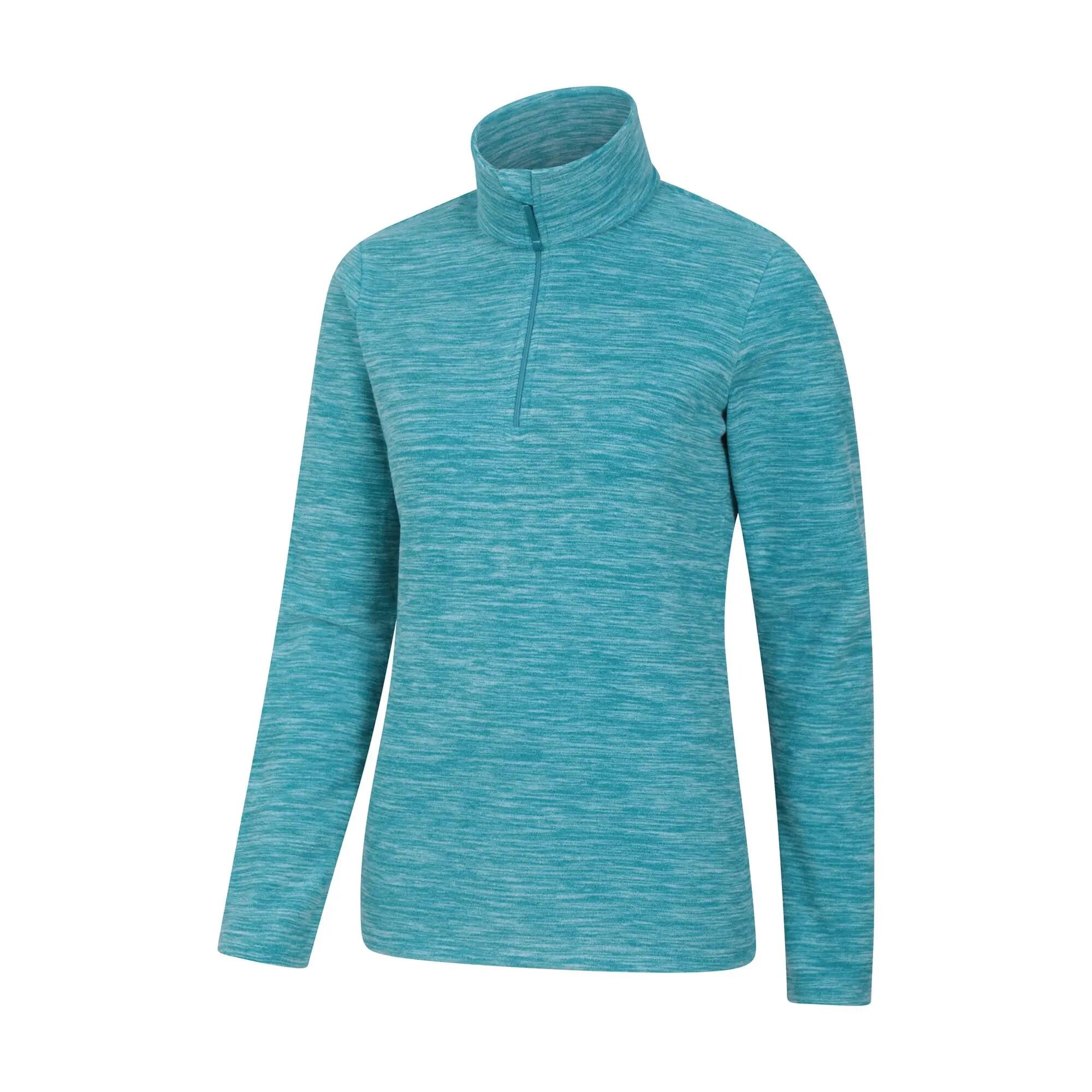 Polaire de Randonnée Femme Demi-Zip Chaude Respirante, Snowdon 7/7