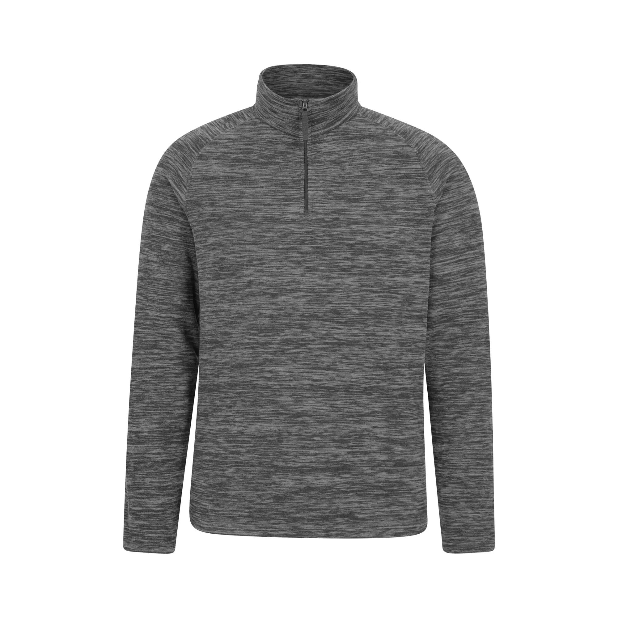 Micropolaire de Randonnée Homme Demi-Zip Légère Respirante, Snowdon II 5/7
