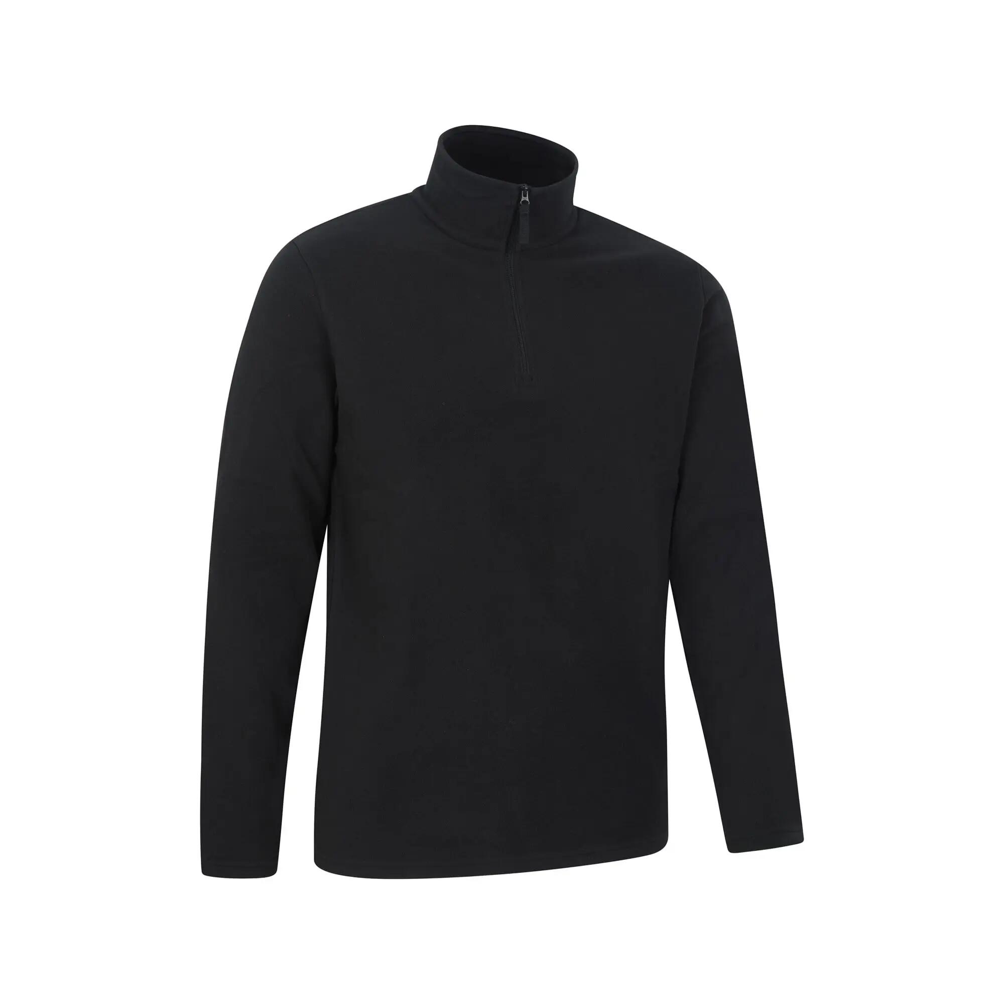 Polaire de Randonnée Homme Demi-Zip Légère Respirante, Camber II 6/7