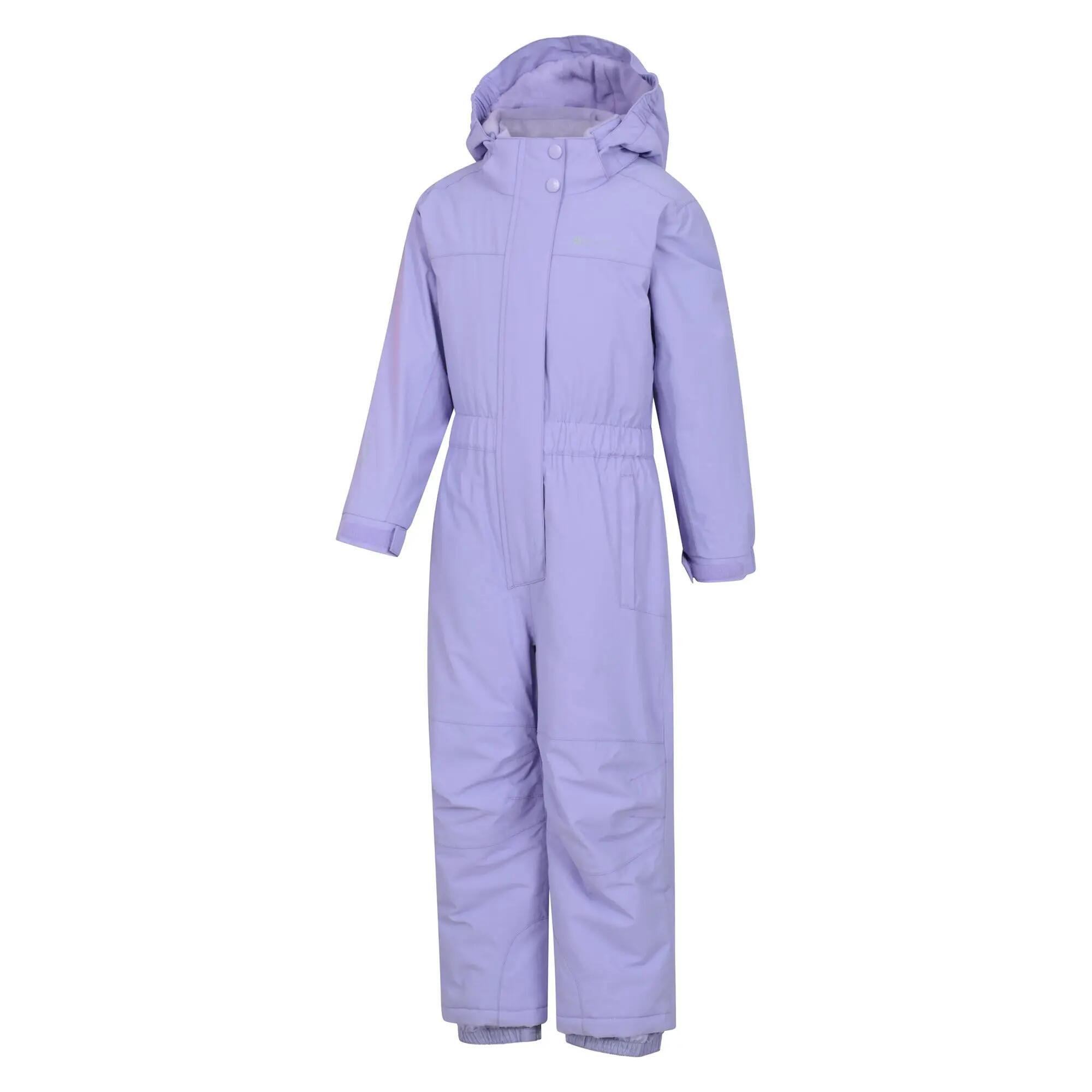 Combinaison de Ski Enfant Une Pièce Imperméable Coutures Étanches, Cloud 4/7