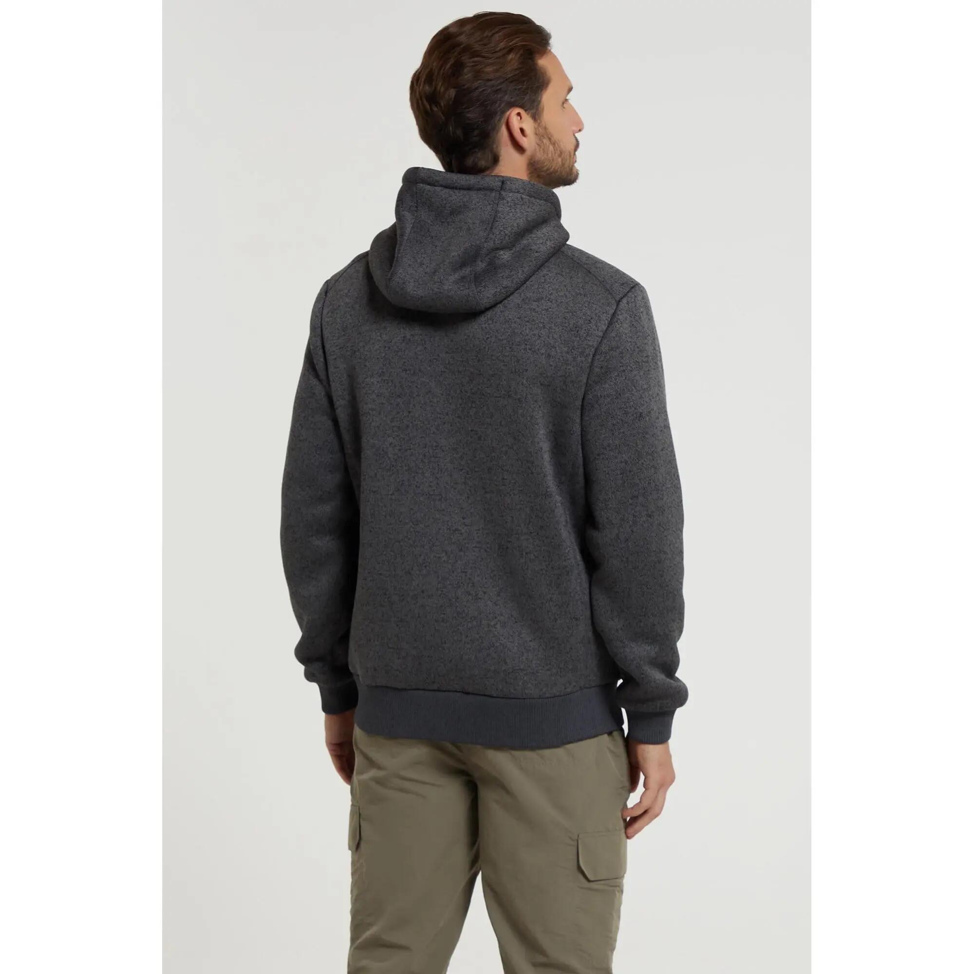 Polaire à Capuche de Randonnée Homme Zip Intégral Chaude Poche, Nevis II 4/7