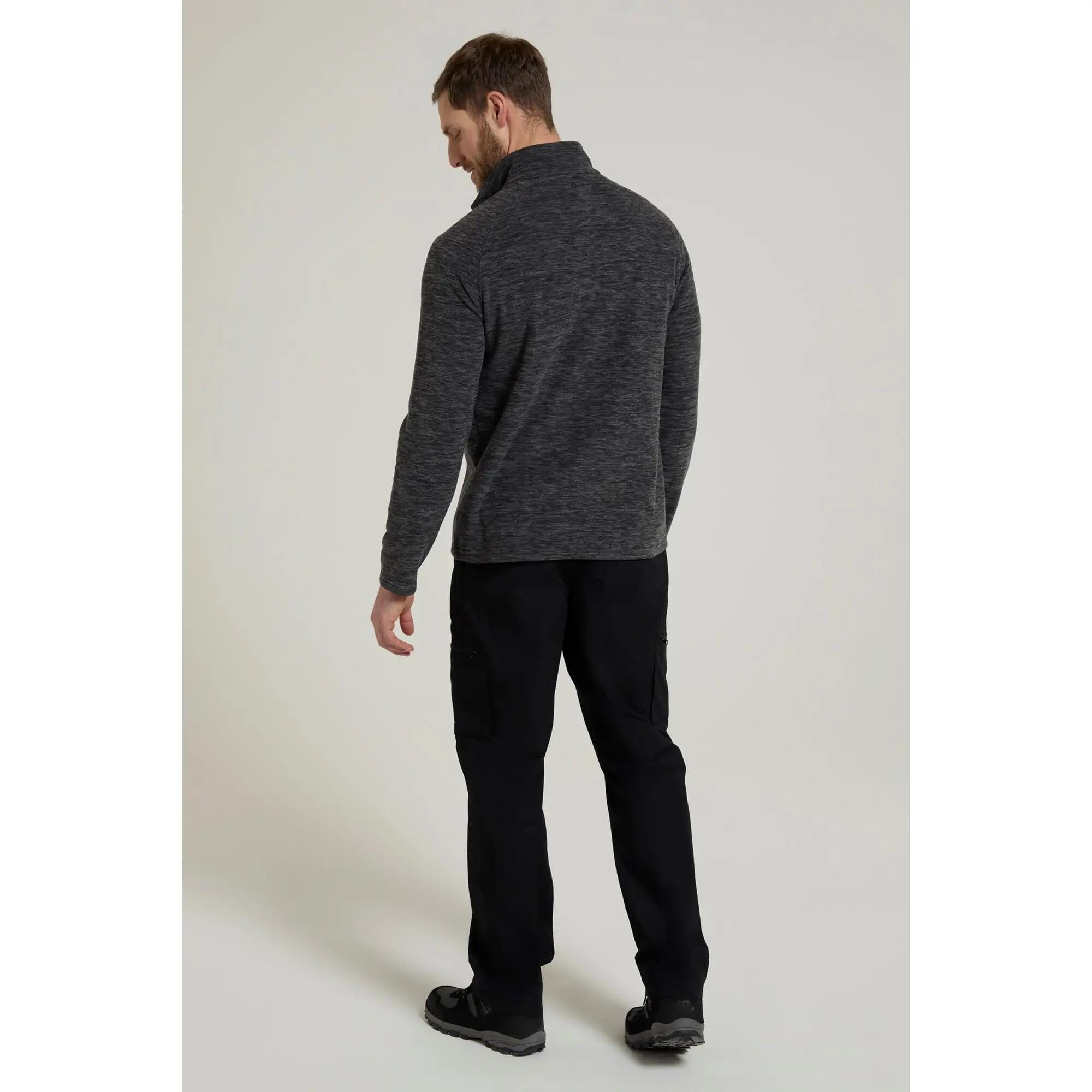 Micropolaire de Randonnée Homme Demi-Zip Légère Respirante, Snowdon II 3/7