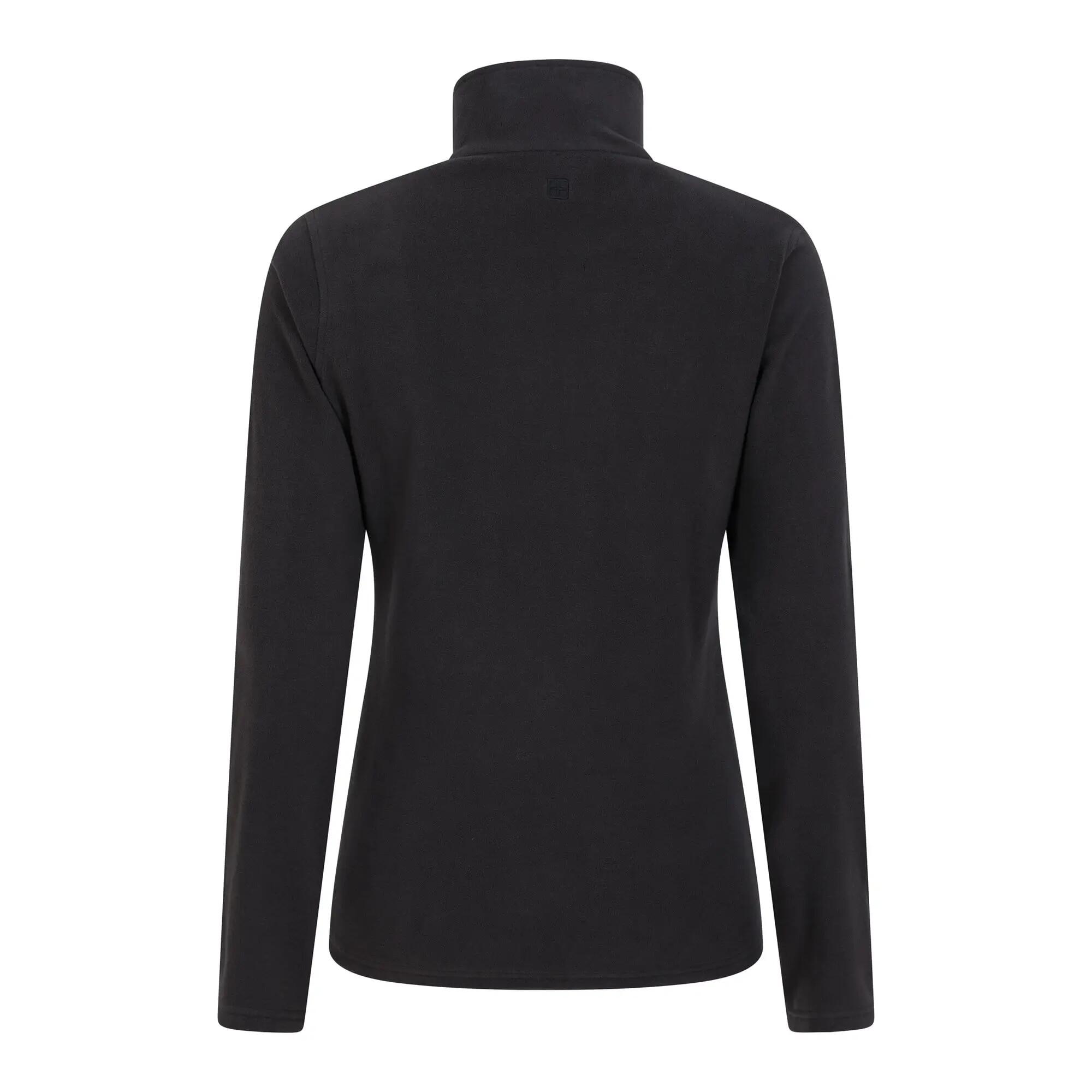 Polaire de Randonnée Femme Demi-Zip Légère Respirante, Camber II 3/5