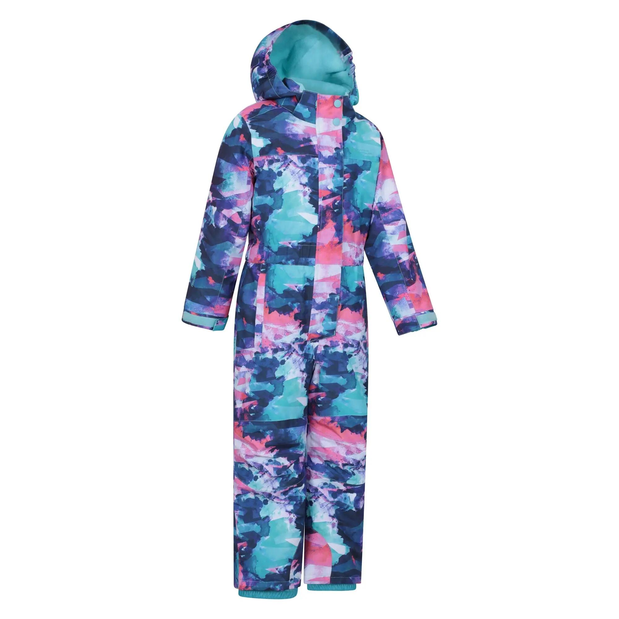 Combinaison de Ski Enfant Une Pièce Imperméable Testée -10 °C, Cloud 2/6