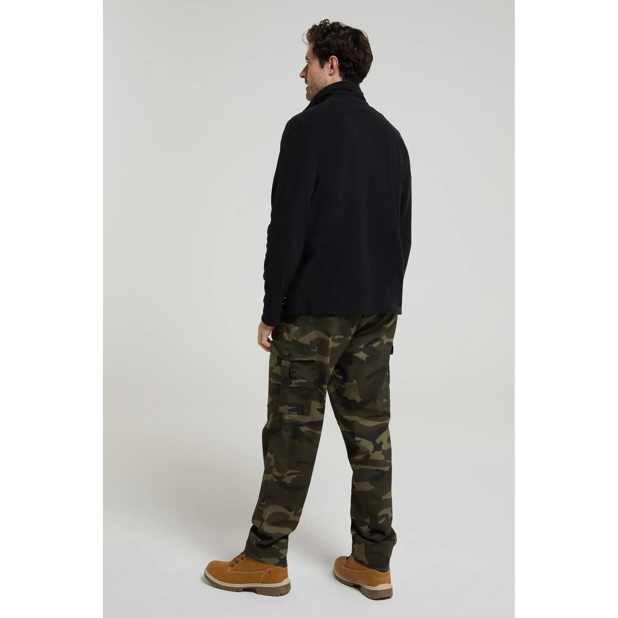 Polaire de Randonnée Homme Demi-Zip Légère Respirante, Camber II 3/7