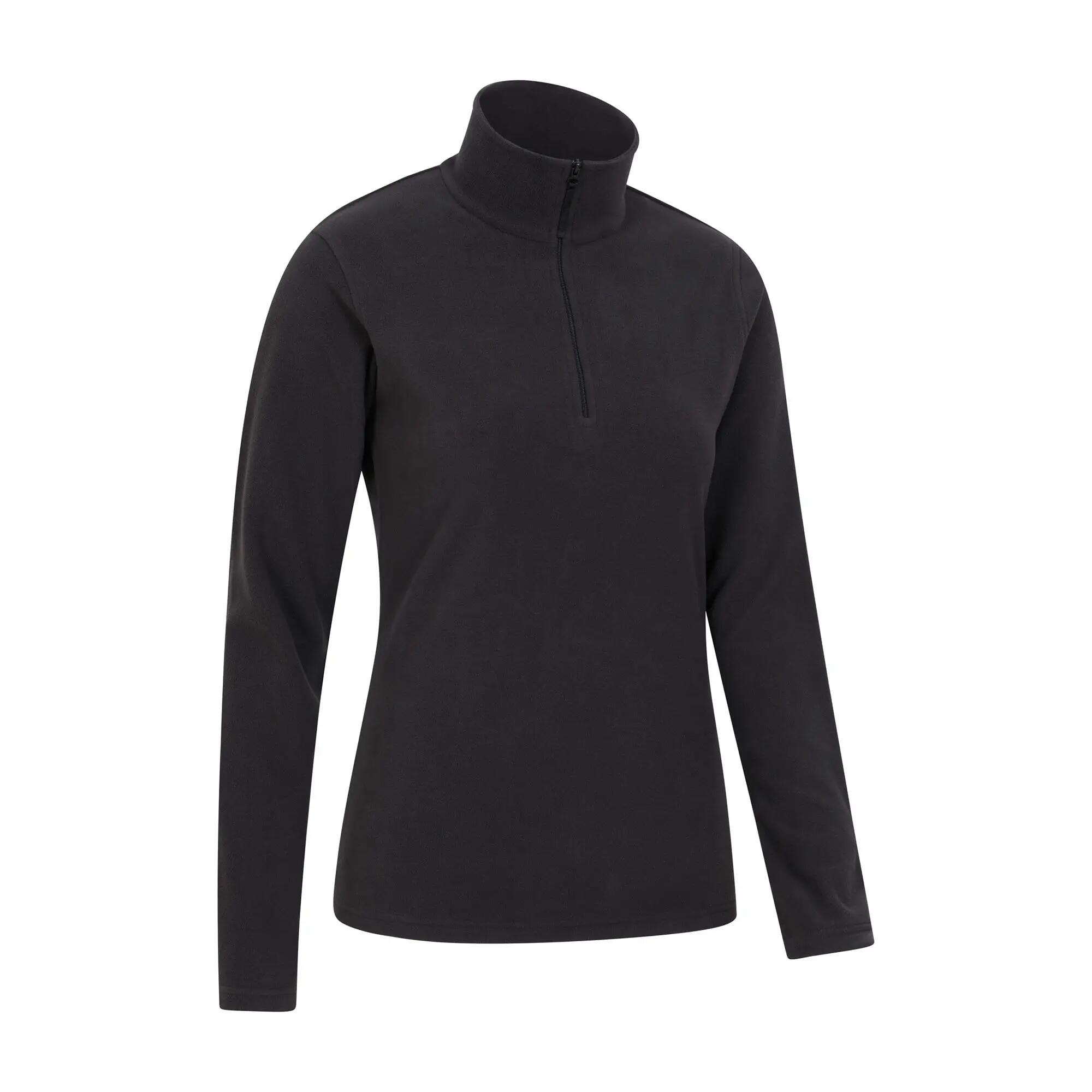 Polaire de Randonnée Femme Demi-Zip Légère Respirante, Camber II 2/5