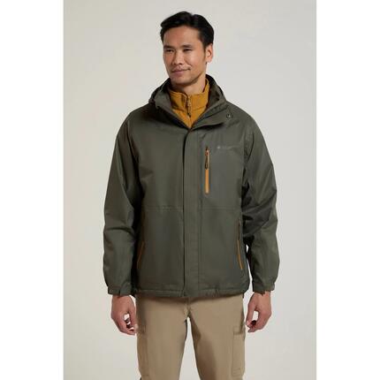 Herren Wandern 3-in-1-Jacke Wasserdicht Atmungsaktiv Kapuze - Bracken Extreme