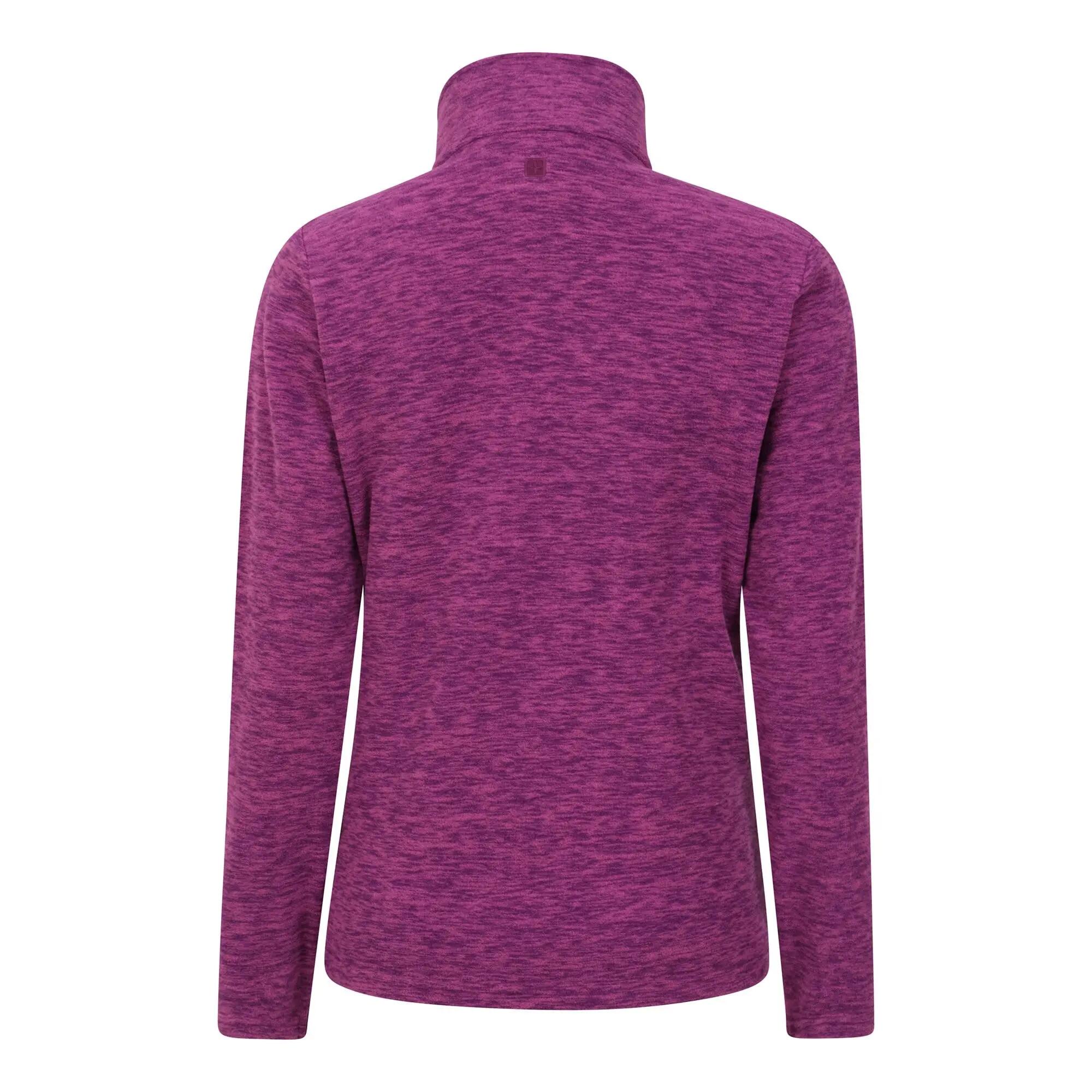 Polaire de Randonnée Femme Demi-Zip Chaude Respirante, Snowdon 7/7