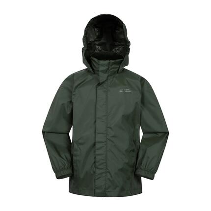 Veste Imperméable de Randonnée Enfant Coupe-Vent Légère Capuche, Paka II