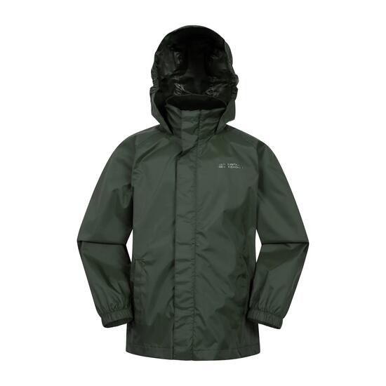 Veste Imperméable de Randonnée Enfant Coupe-Vent Légère Capuche, Paka II