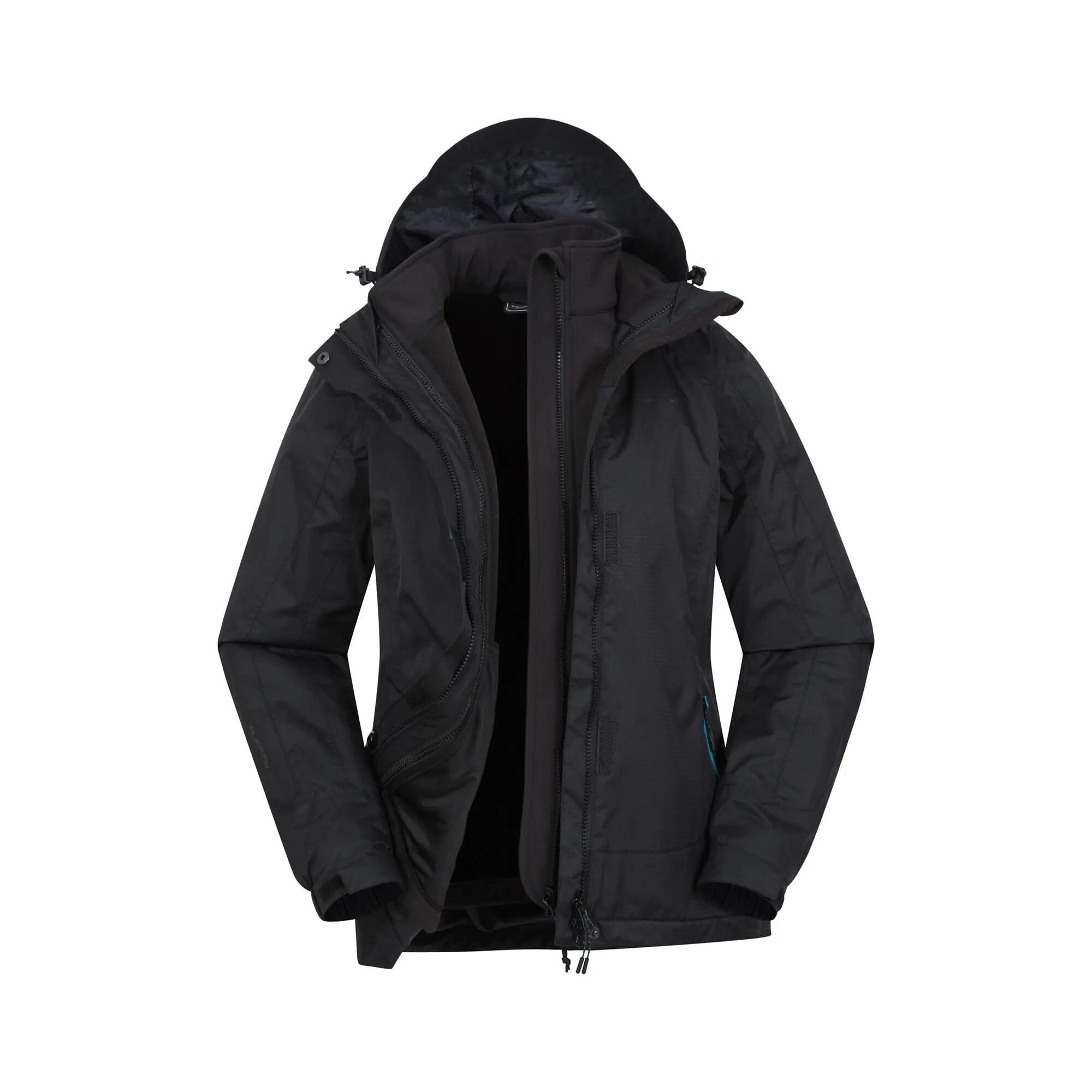 Veste 3 en 1 de Randonnée Femme Imperméable Respirante, Bracken Extreme 5/7
