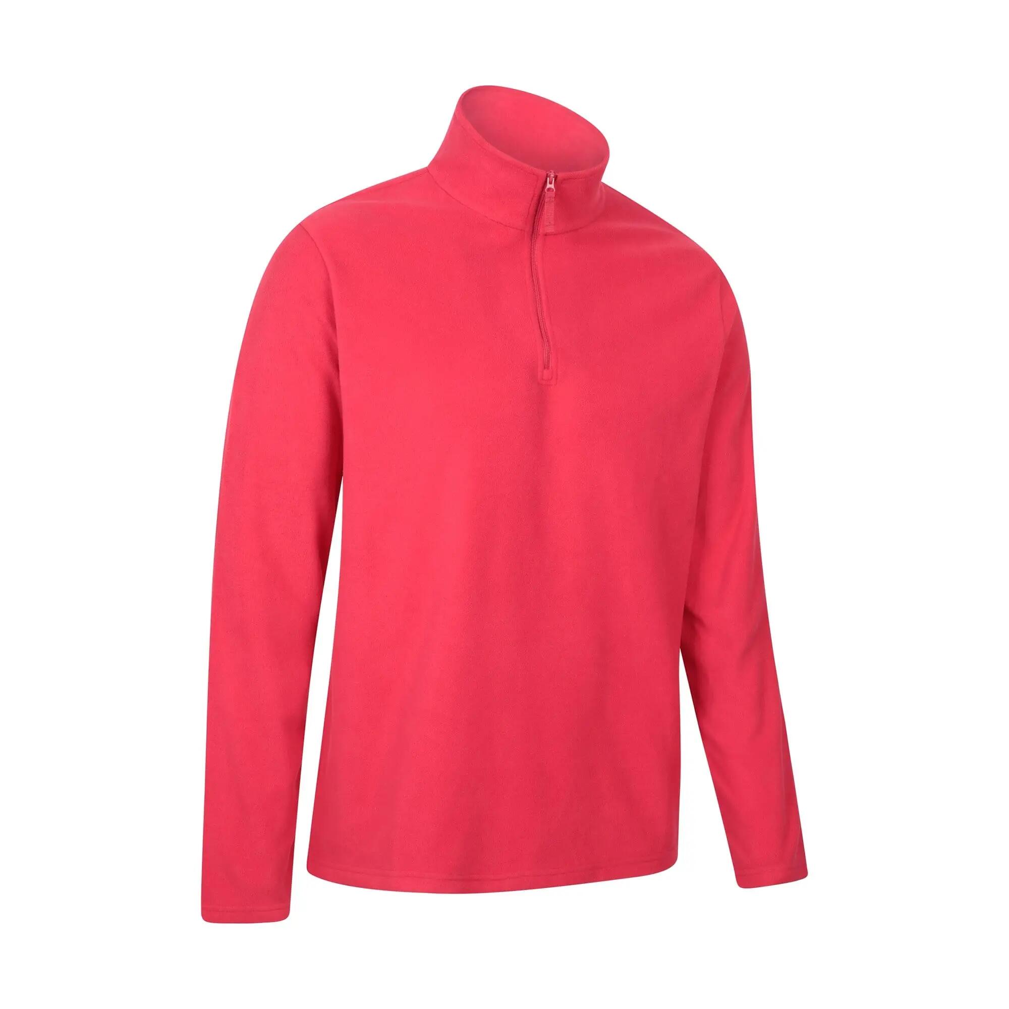 Polaire de Randonnée Homme Demi-Zip Légère Respirante, Camber II 6/7