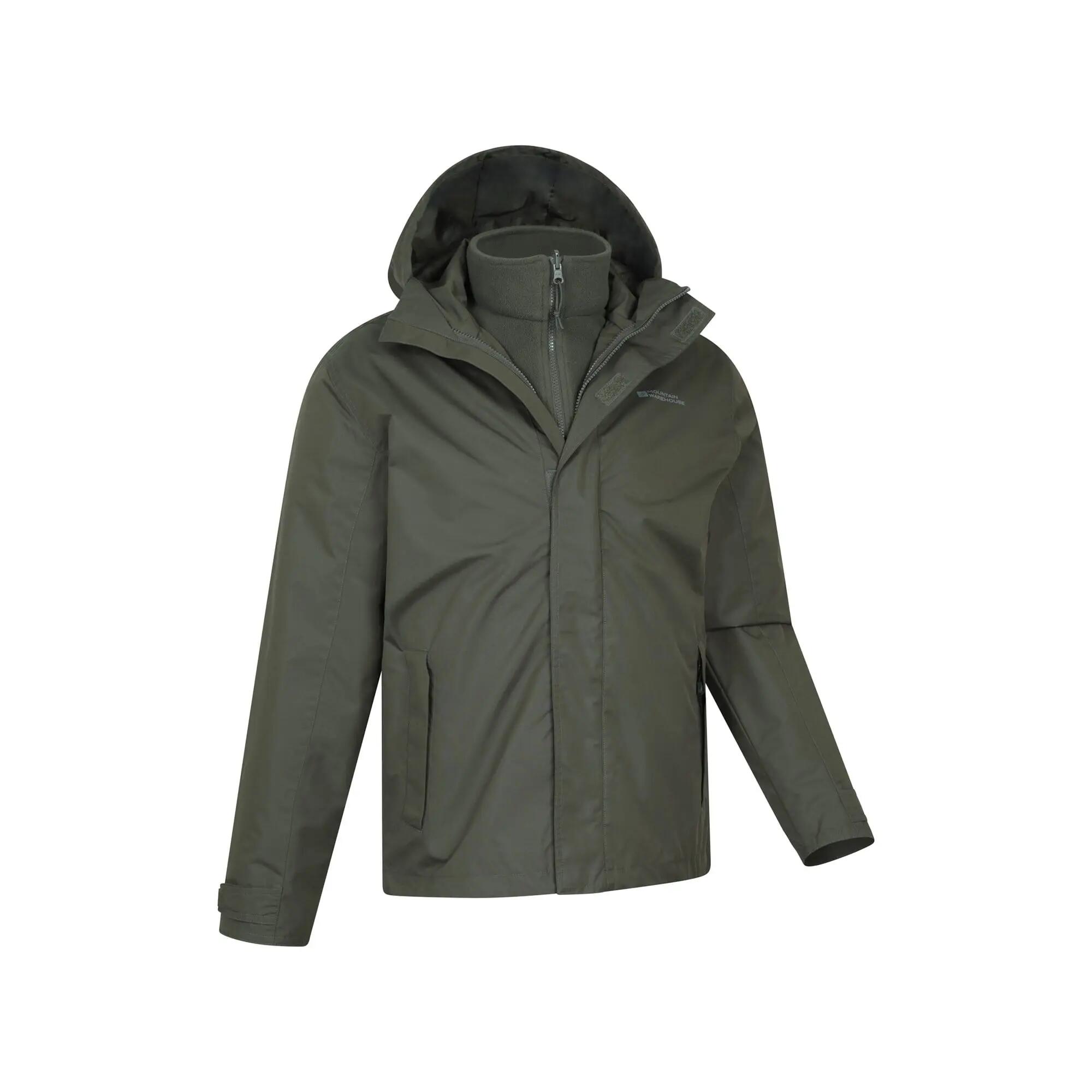 Veste 3 en 1 de Randonnée Homme Imperméable Respirante Doublure Amovible, Fell 6/7