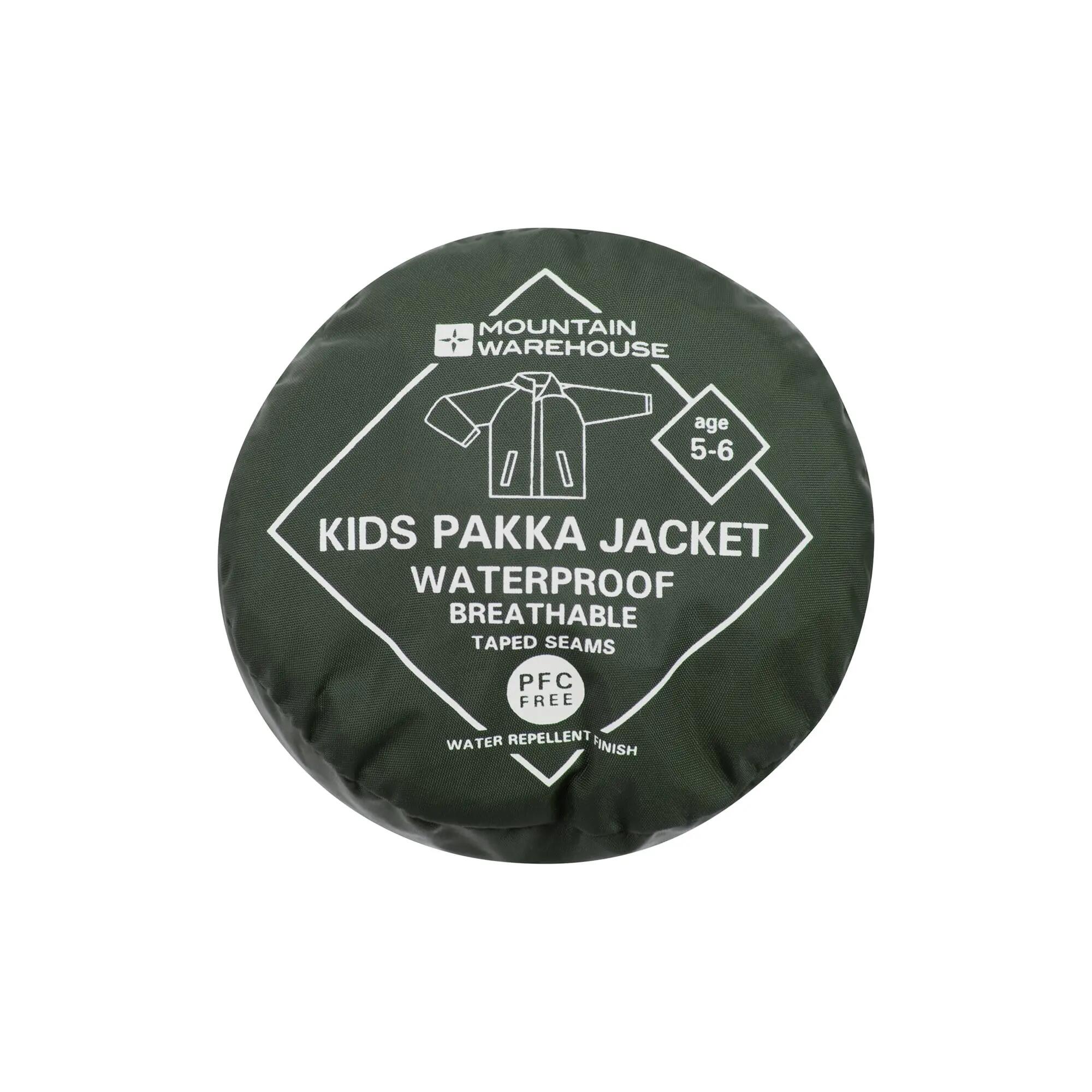 Veste Imperméable de Randonnée Enfant Coupe-Vent Légère Capuche, Paka II 7/7