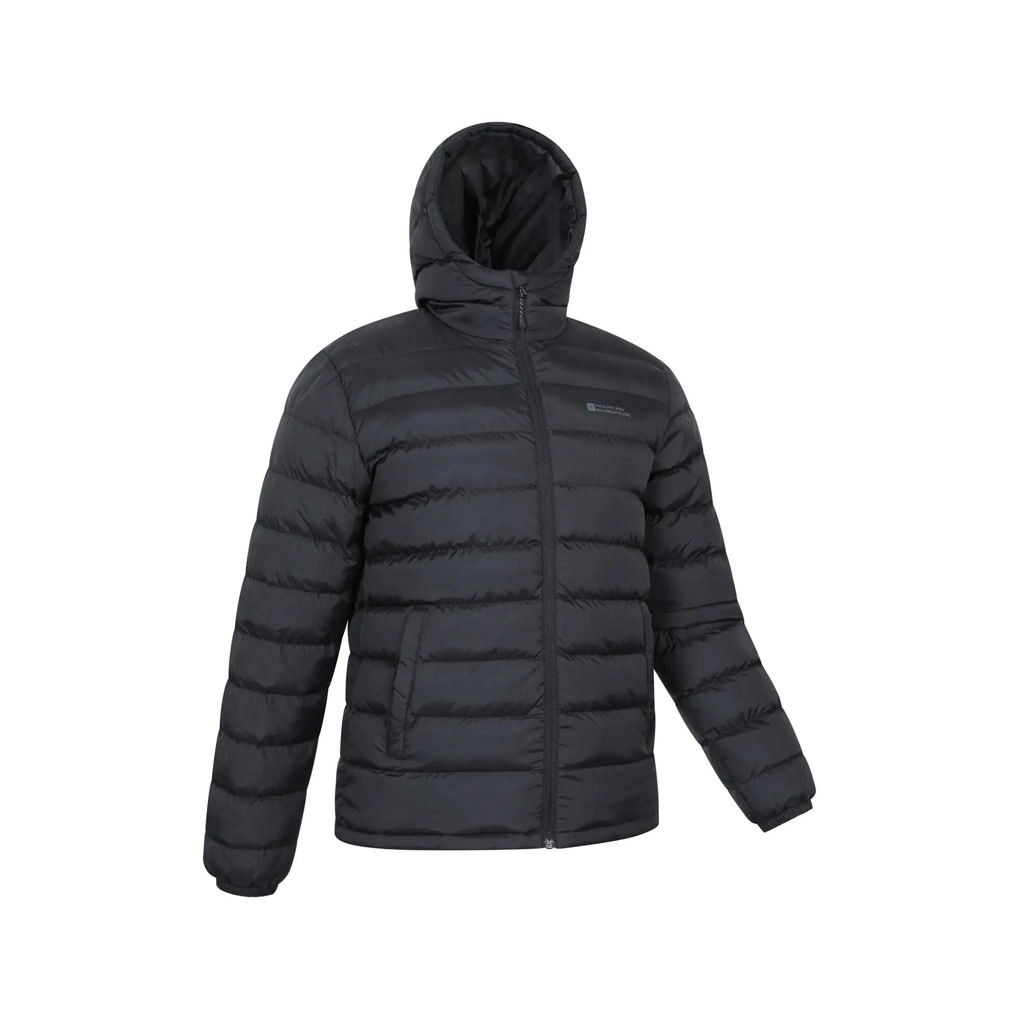 Doudoune Matelassée de Randonnée Homme Déperlante Légère Capuche, Seasons 3/6