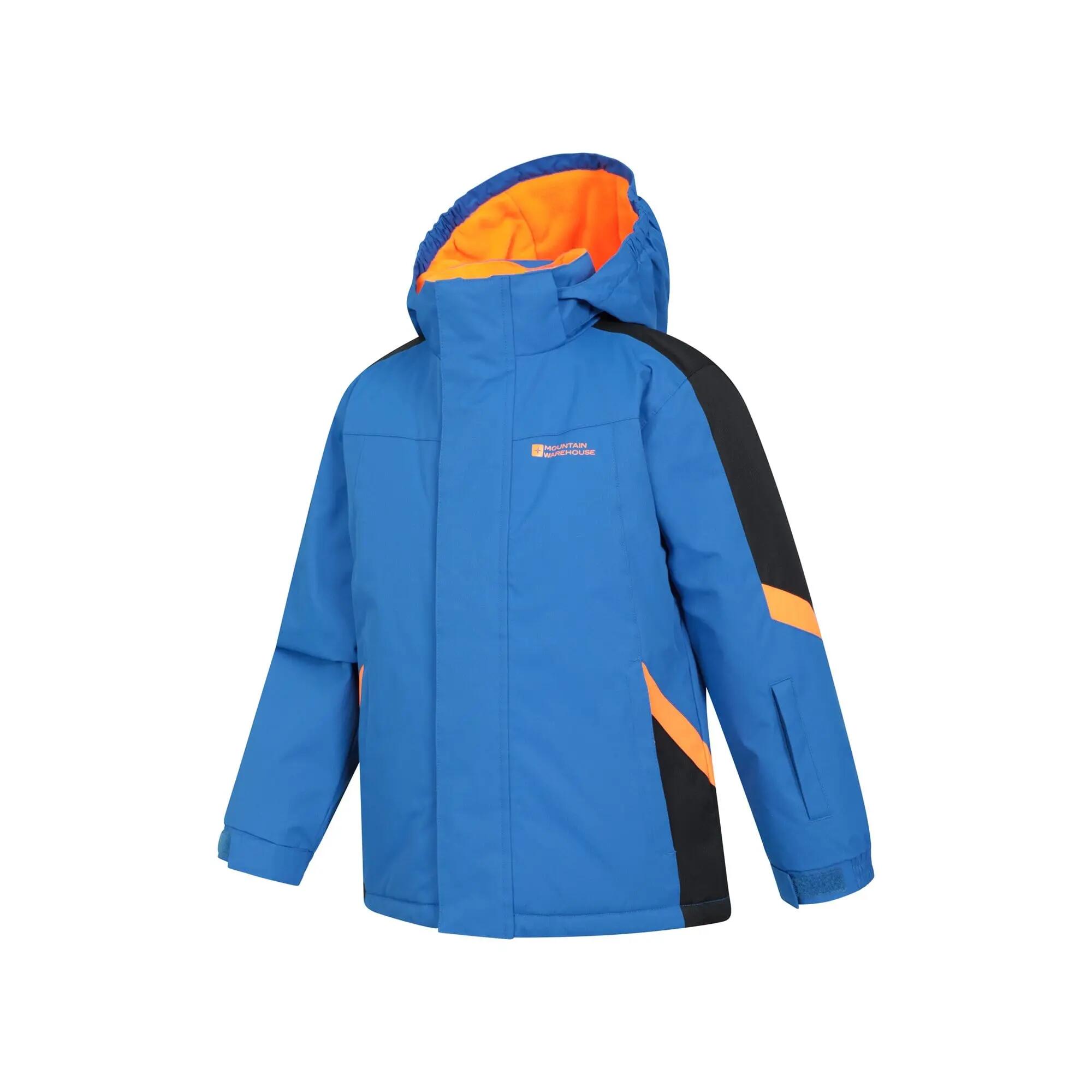 Veste de Ski Enfant Déperlante Capuche Doublure Chaude, Raptor 4/6