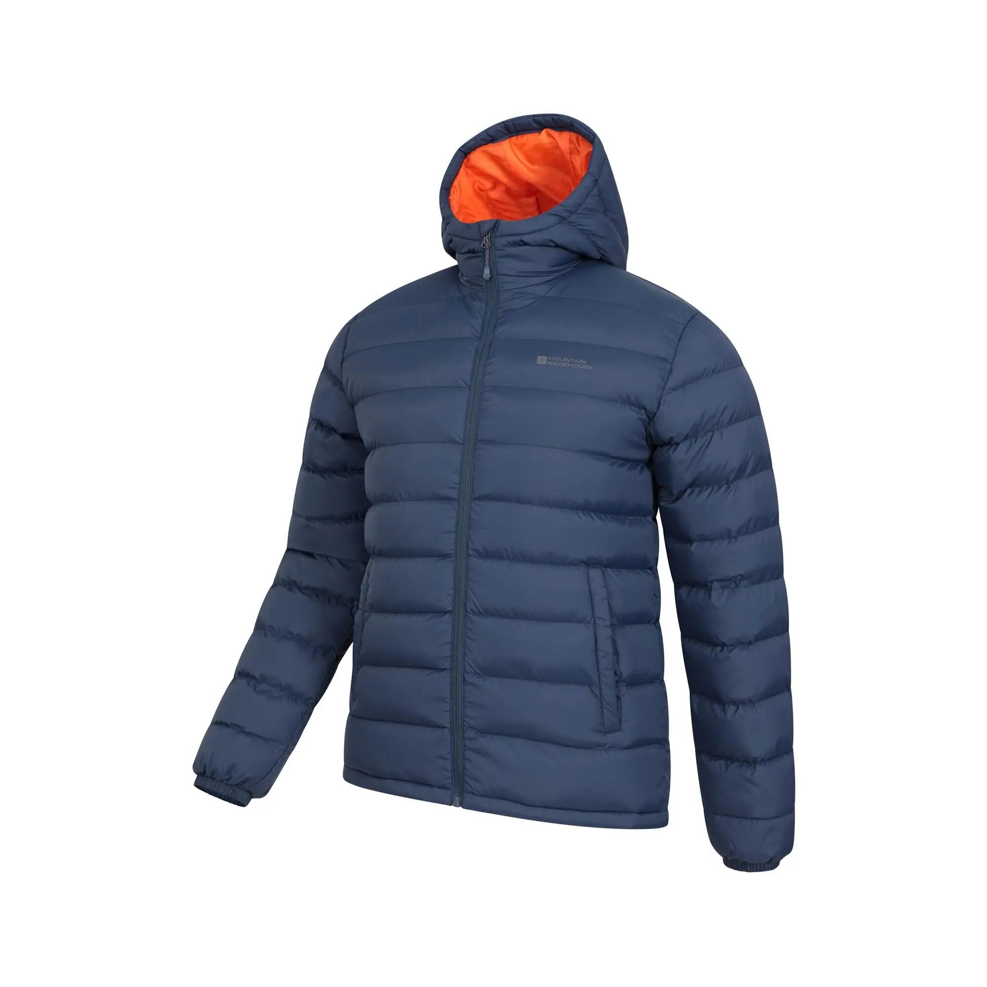 Herren Winterwandern Steppjacke Wasserabweisend Leicht Kapuze - Seasons 6/7