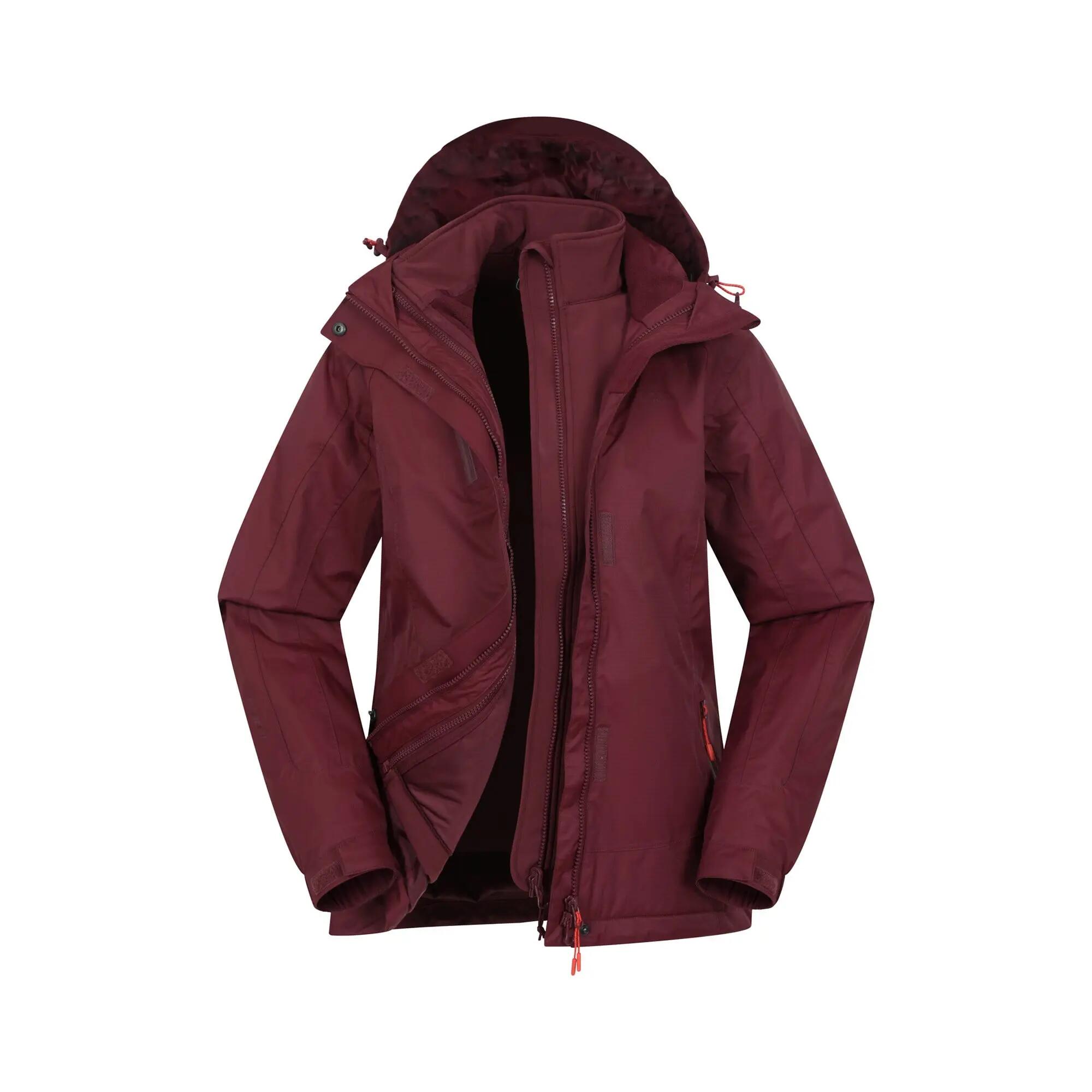 Veste 3 en 1 de Randonnée Femme Imperméable Respirante, Bracken Extreme 5/7